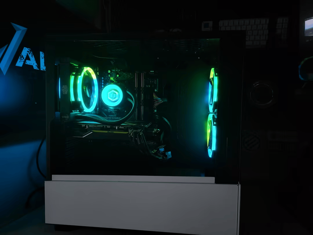 AMD Ryzen 7 3700x (8 core), RX 5700xt, Liquid / water cooled, 16 gigs of ram HW banned in fortnite