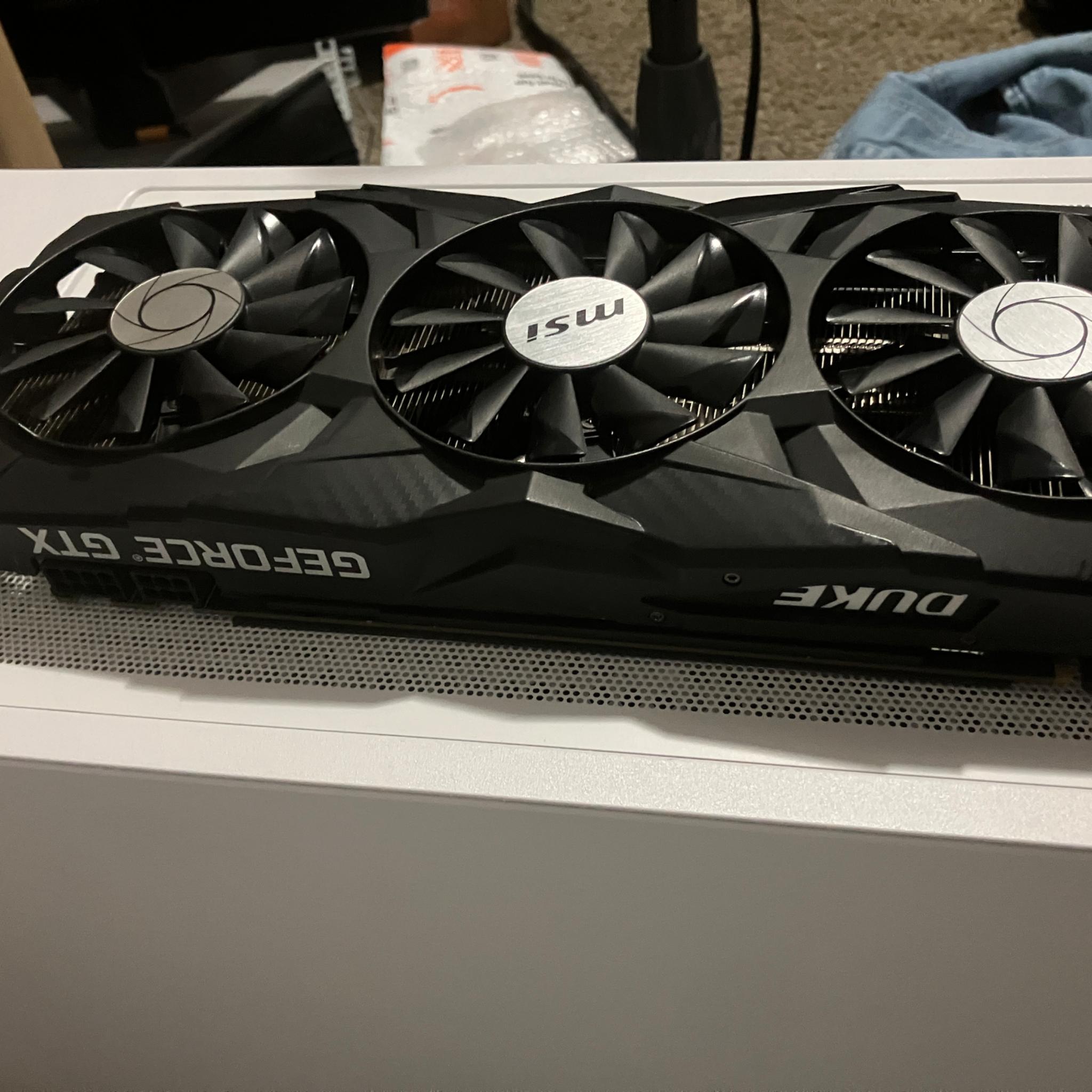 Gtx 1080 oc duke 8gb