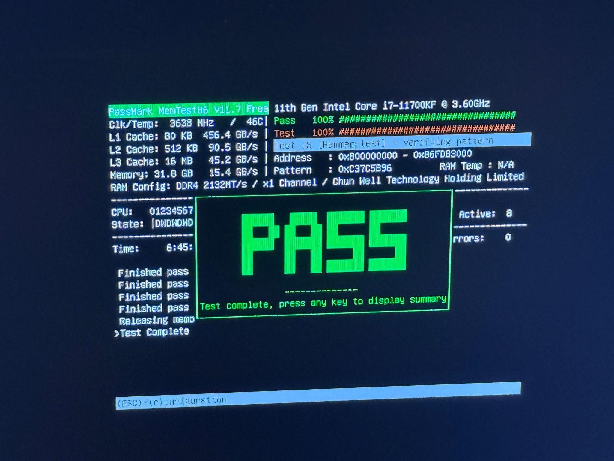 OLOy 64GB DDR4-3200 (2x32GB)