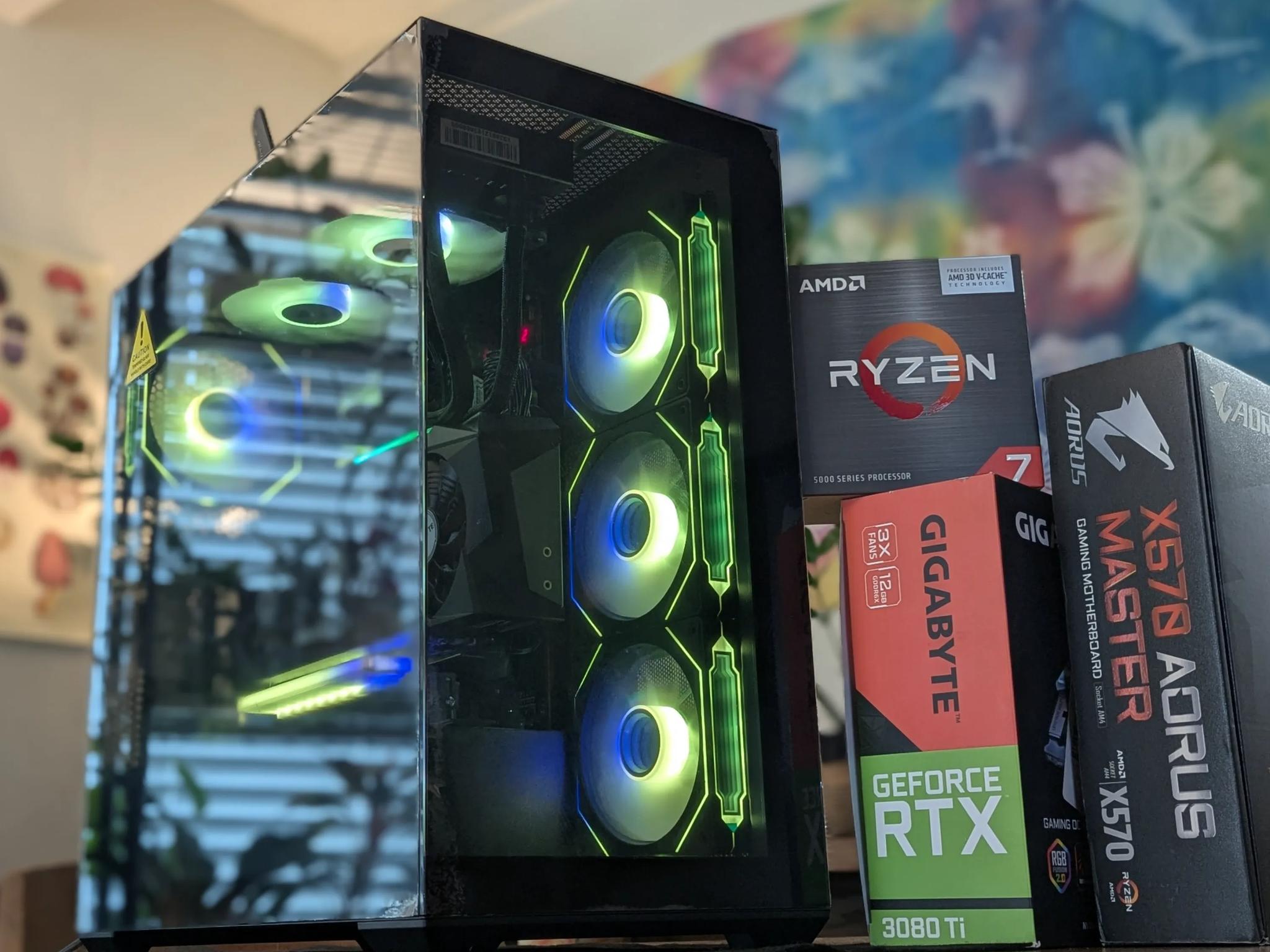 ⚔️ Obsidia – 3080 TI + 5800X3D Gaming Powerhouse | 1440p/4K Monster Build