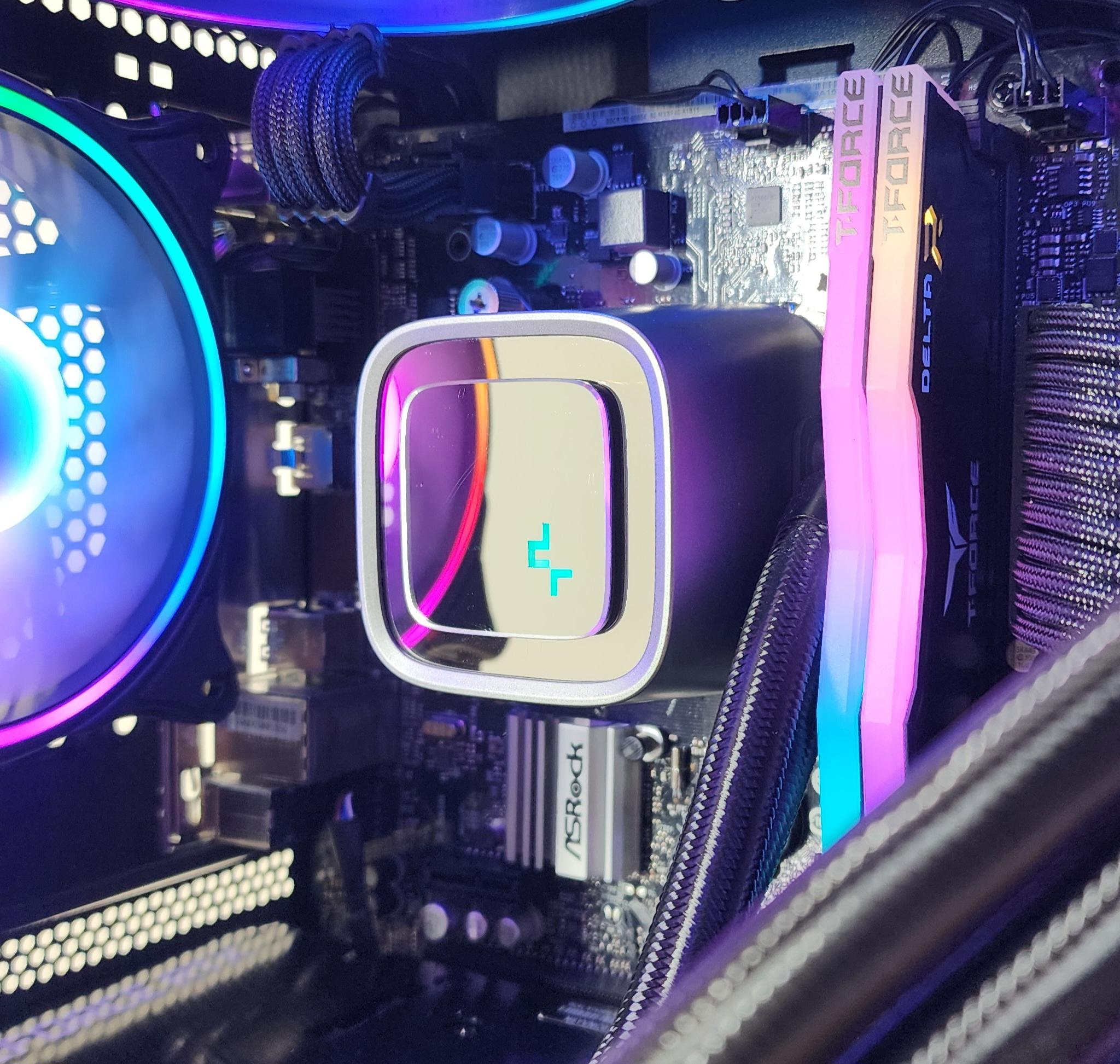 Gaming PC i7-9700K 32GB RAM 1TB SSD RTX 3070 8GB Win11 Computer