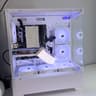 White Custom Gaming PC Build / I7 + 1660 Super /