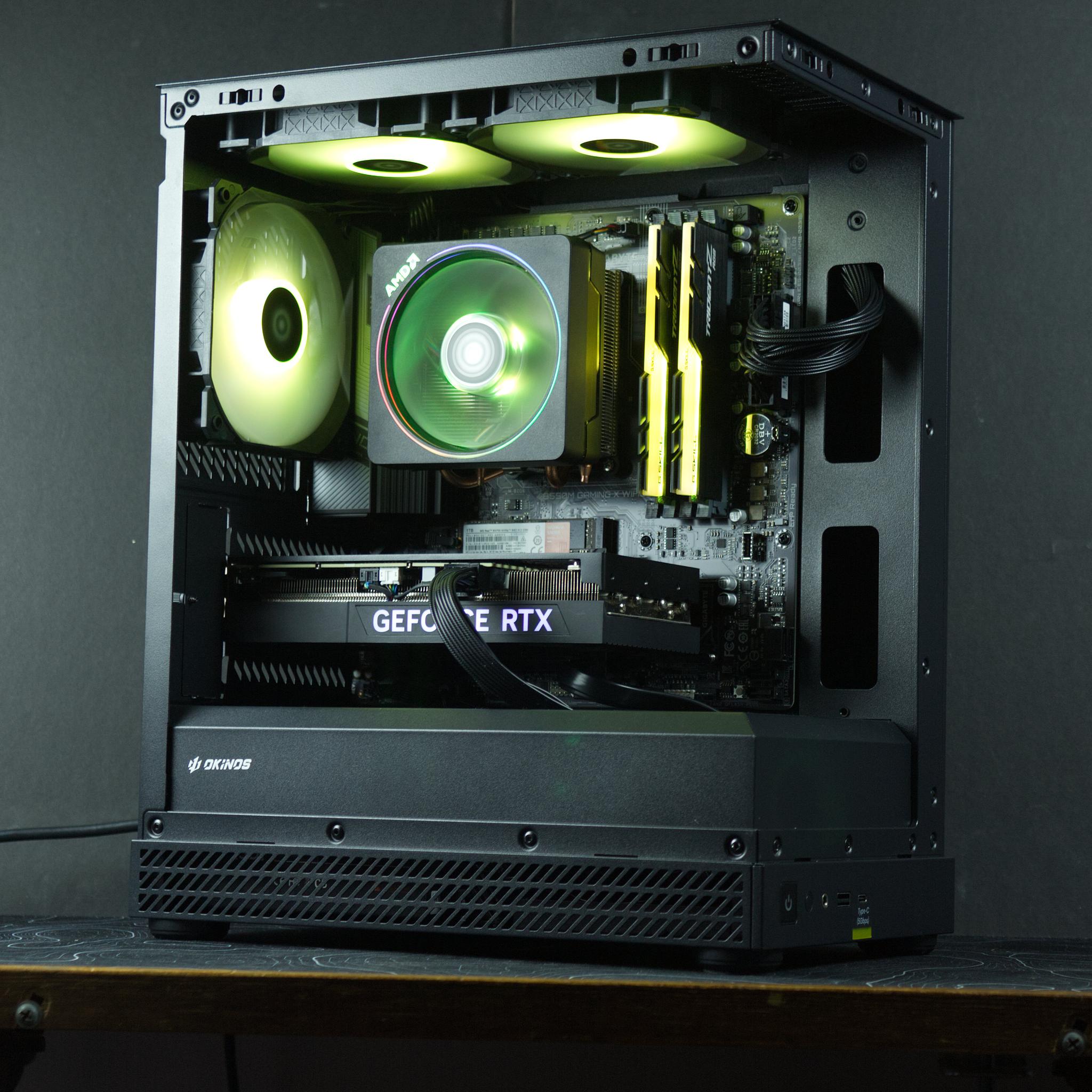 ⚡Ryzen 5 5600x / RTX 4060 Ti 8GB / 16GB RAM / 1TB SSD / Gaming PC