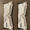 UNTESTED TeamForce NightHawk White RGB RAM 16GB 8X2 3200 MHZ UNTESTED LIQUDATION