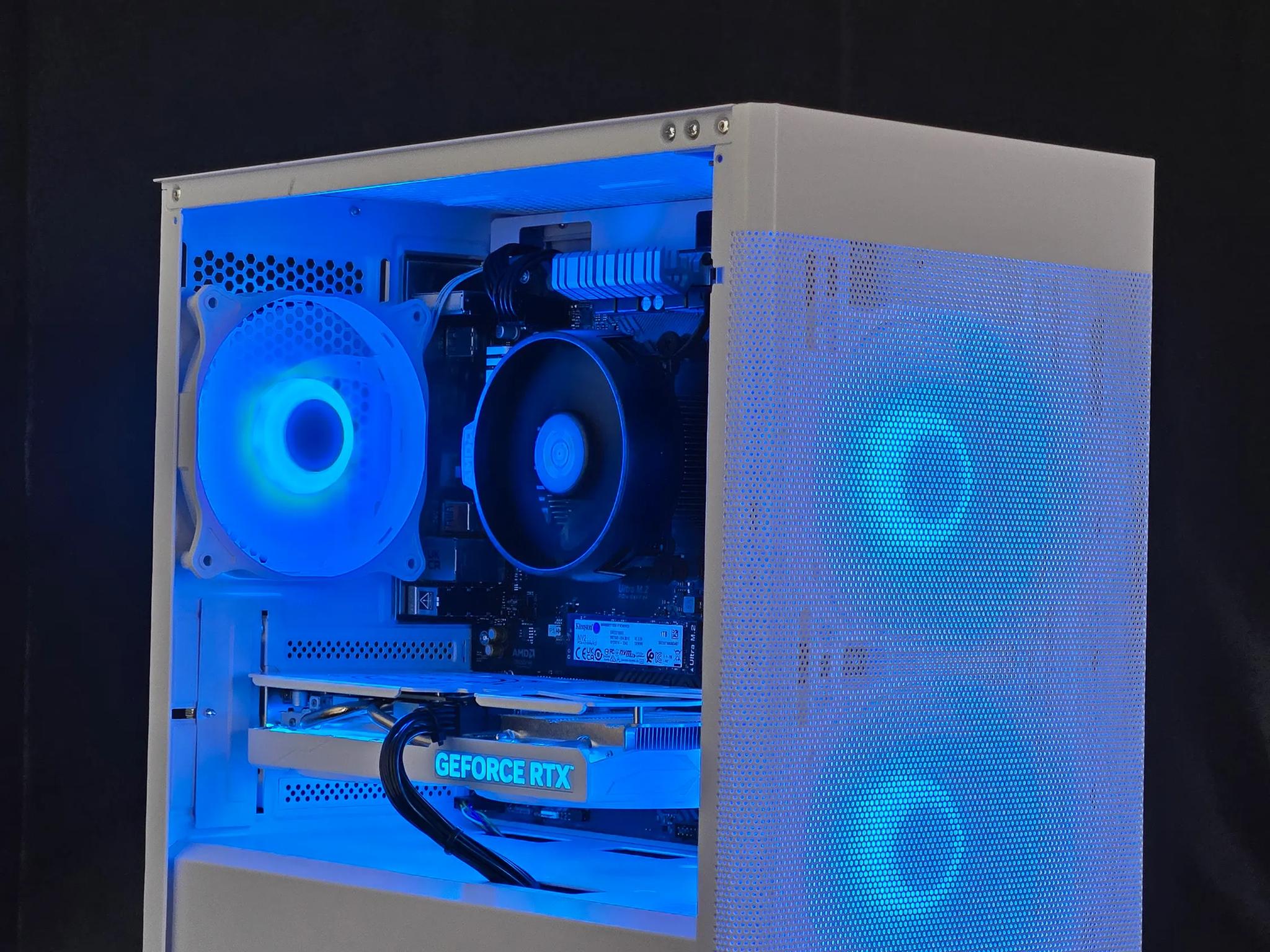 Serpent Plus Gaming PC-Ryzen 5 5500- NVIDIA GeForce RTX 4060- 1TB M.2 SSD- 16gb DDR4 RAM