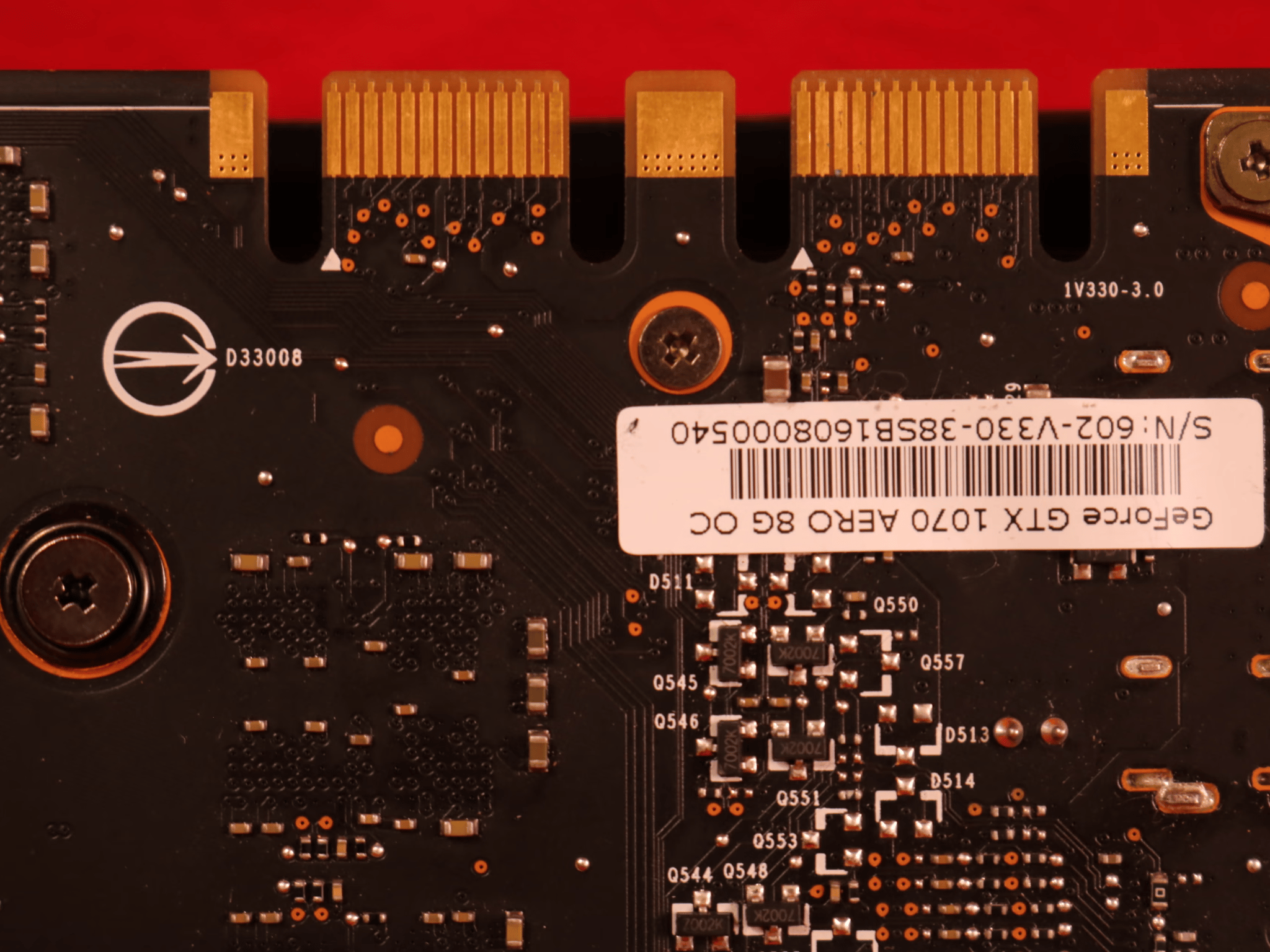 *AS IS/FOR REPAIR* MSI GeForce GTX 1070 AERO 8G OC GDDR5 PCIe 3.0 x16 Desktop GPU