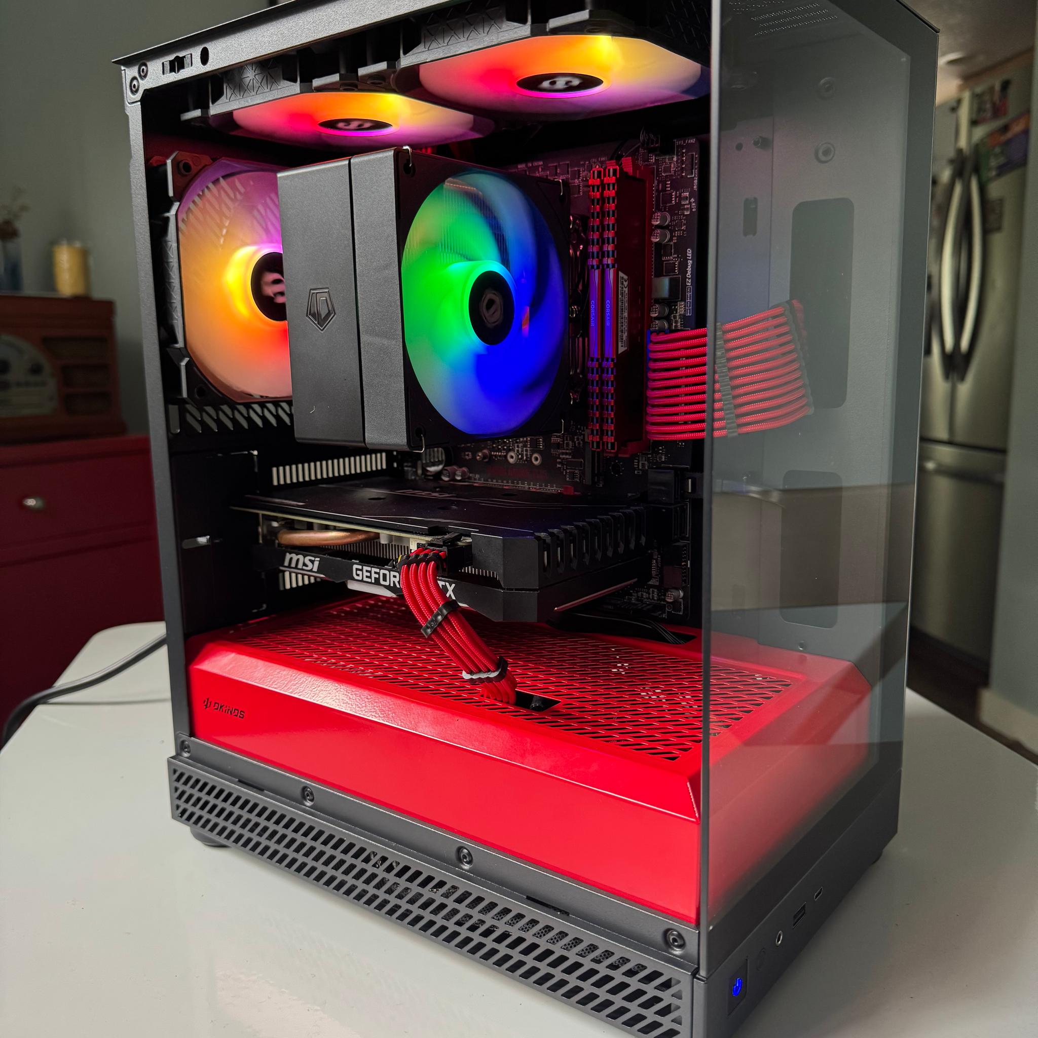 Red Reaper  | Custom Gaming PC | 1660 - R5 3600 - 16GB Ram - 1 TB SSD