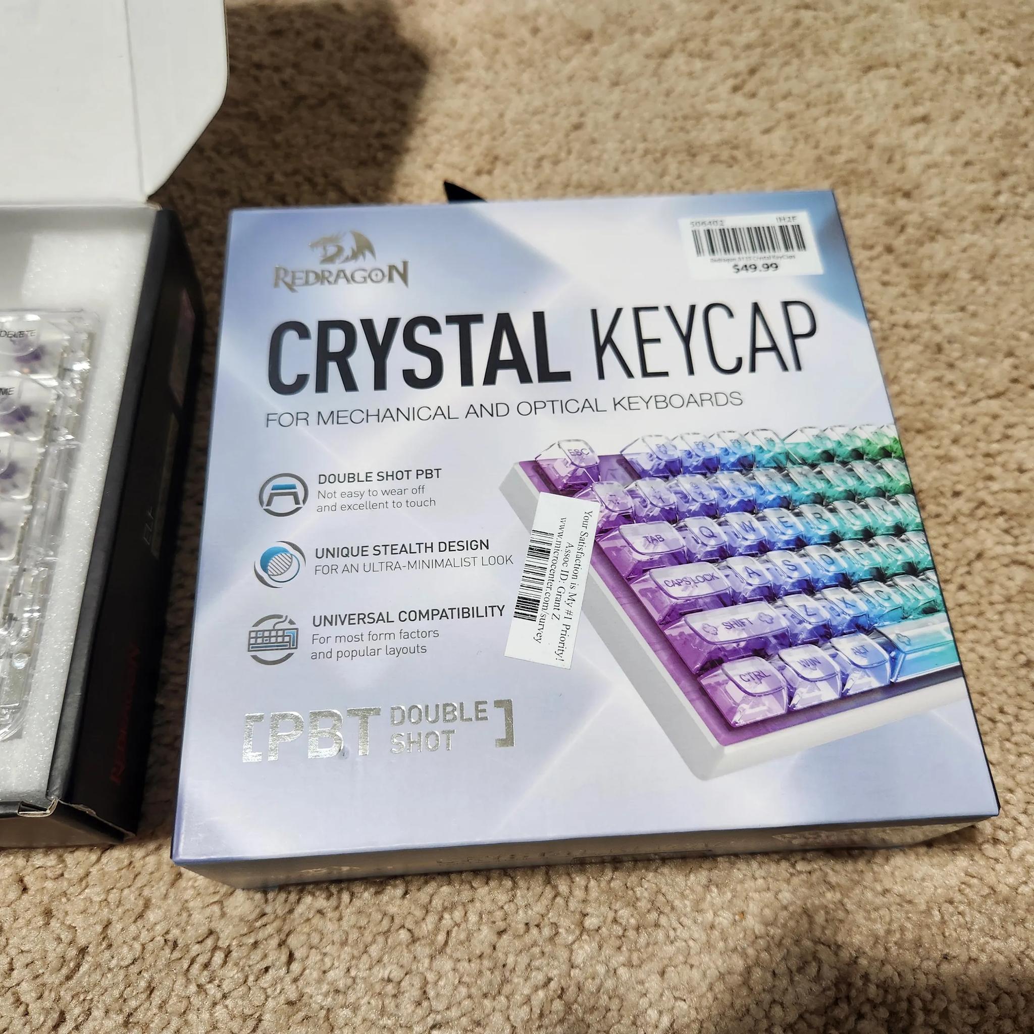 Reddragon Clear Keyboard