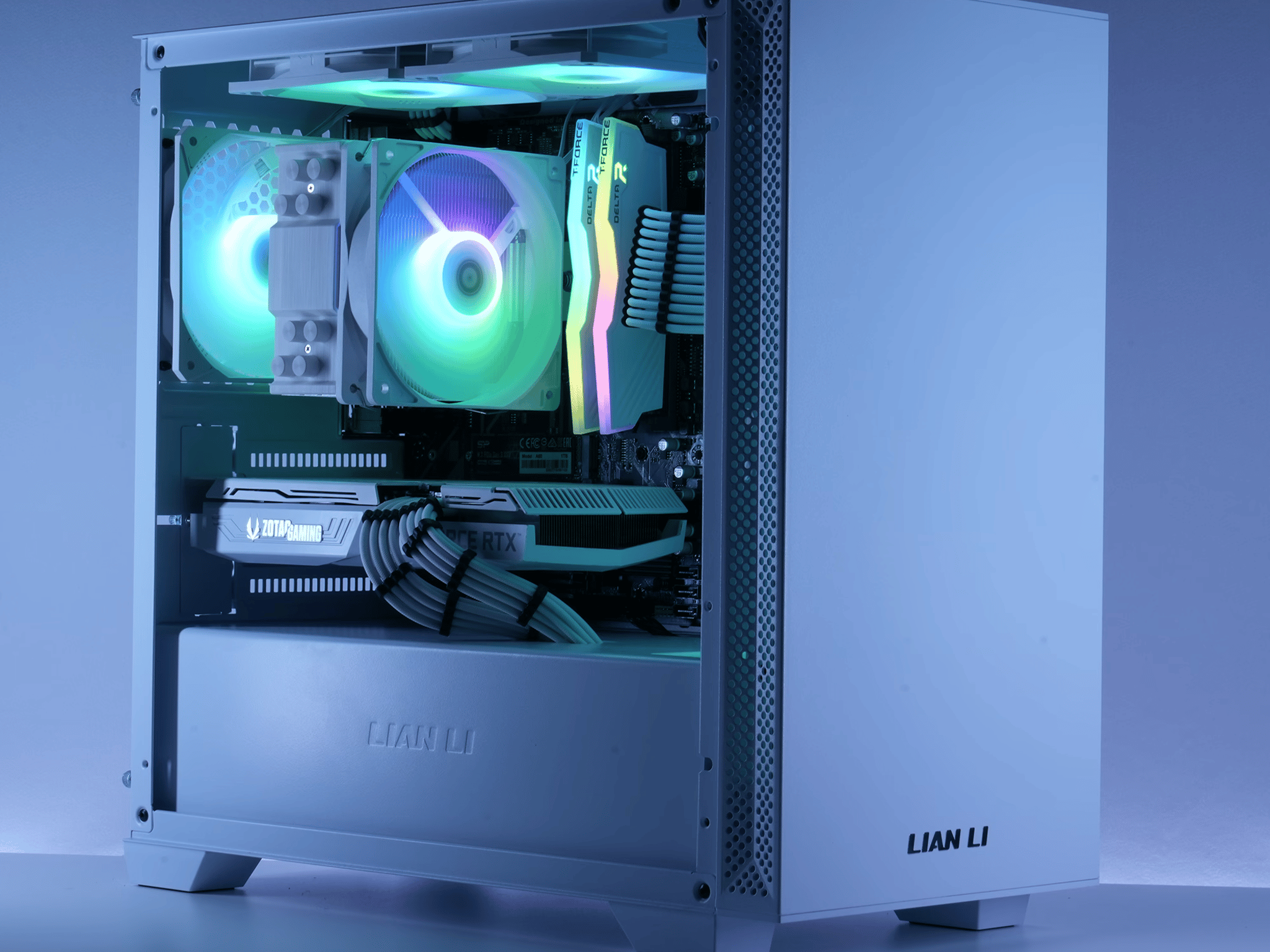 RTX 3060 | Ryzen 5 5600G | 16GB Ram | Gaming PC White