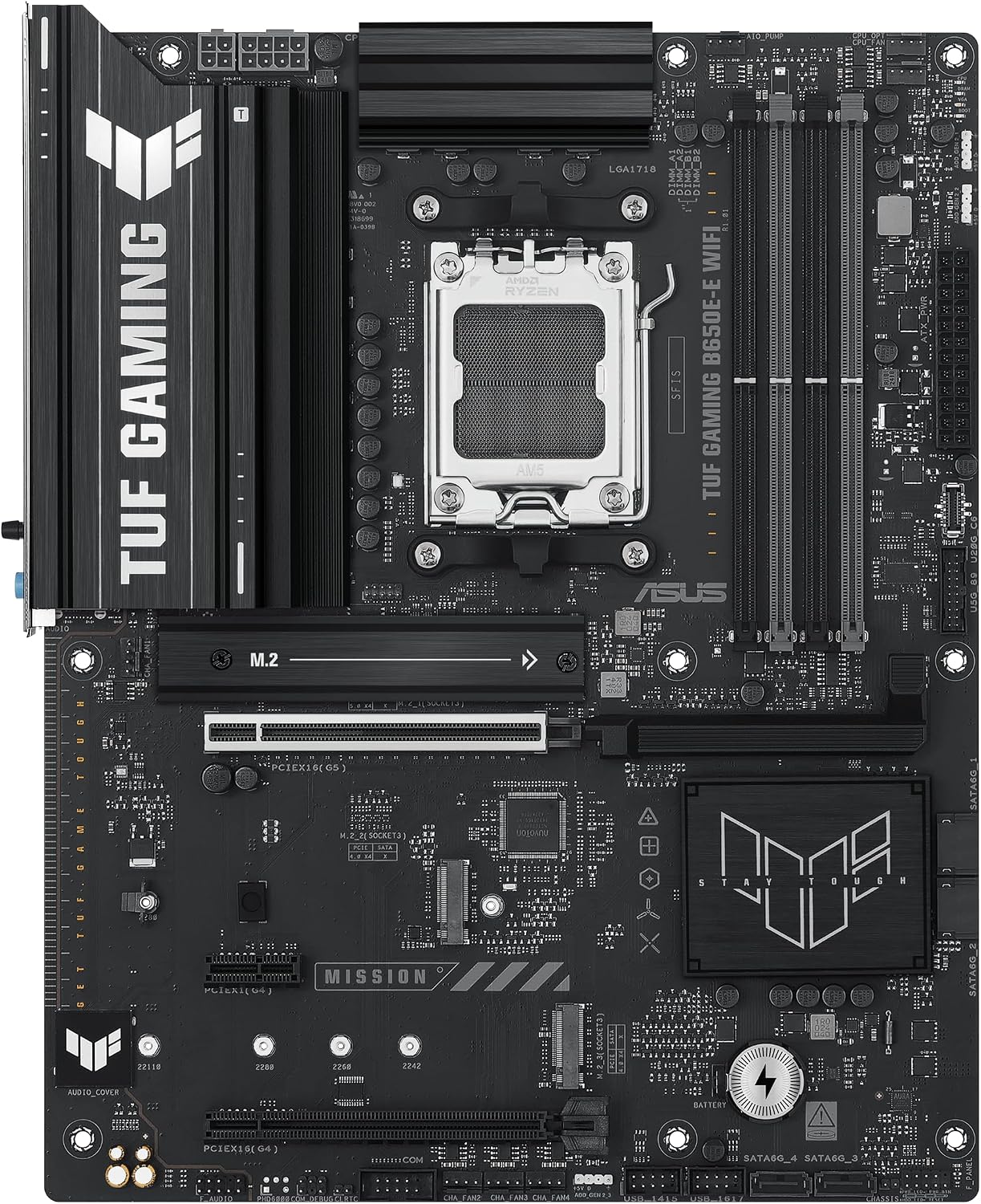 ASUS TUF GAMING B650E-E WIFI AMD B650E AM5 DDR5 ATX Desktop Motherboard