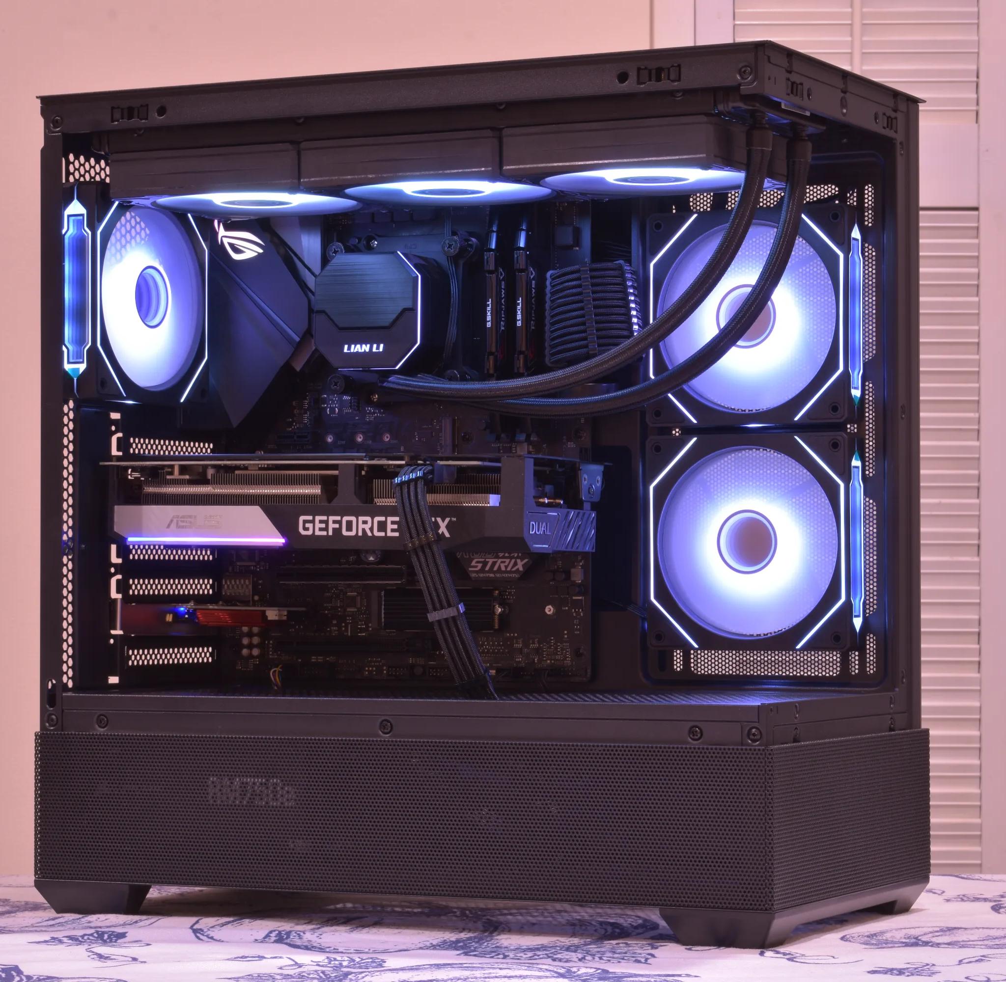 🎮Pro Gamer🎮 Ryzen 7 5700X3D | RTX 3060ti 8GB | 32GB DDR4 | 1TB nVME SSD | RGB | Win11 Pro+Wifi
