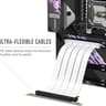 EZDIY-FAB Gen4 PCIe Flex cable | 20cm white