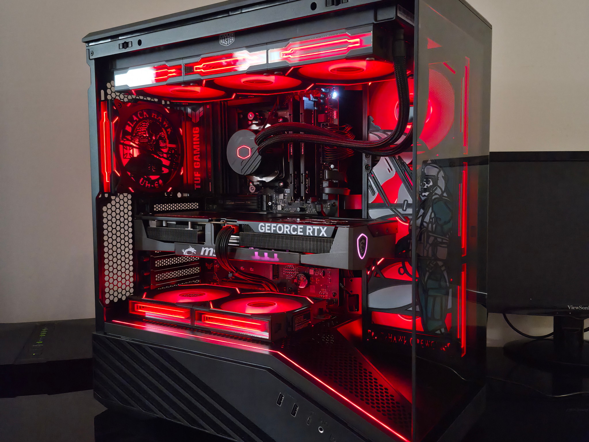Blackhawk Gaming PC | RTX-5080 | 2TB M.2 NVME | 32GB DDR-6000 | ARGB Fans