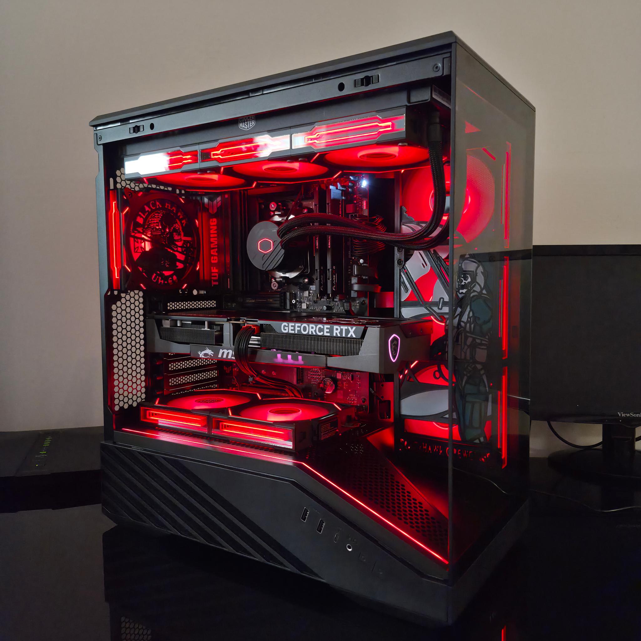 Blackhawk Gaming PC | RTX-5080 | 2TB M.2 NVME | 32GB DDR-6000 | ARGB Fans