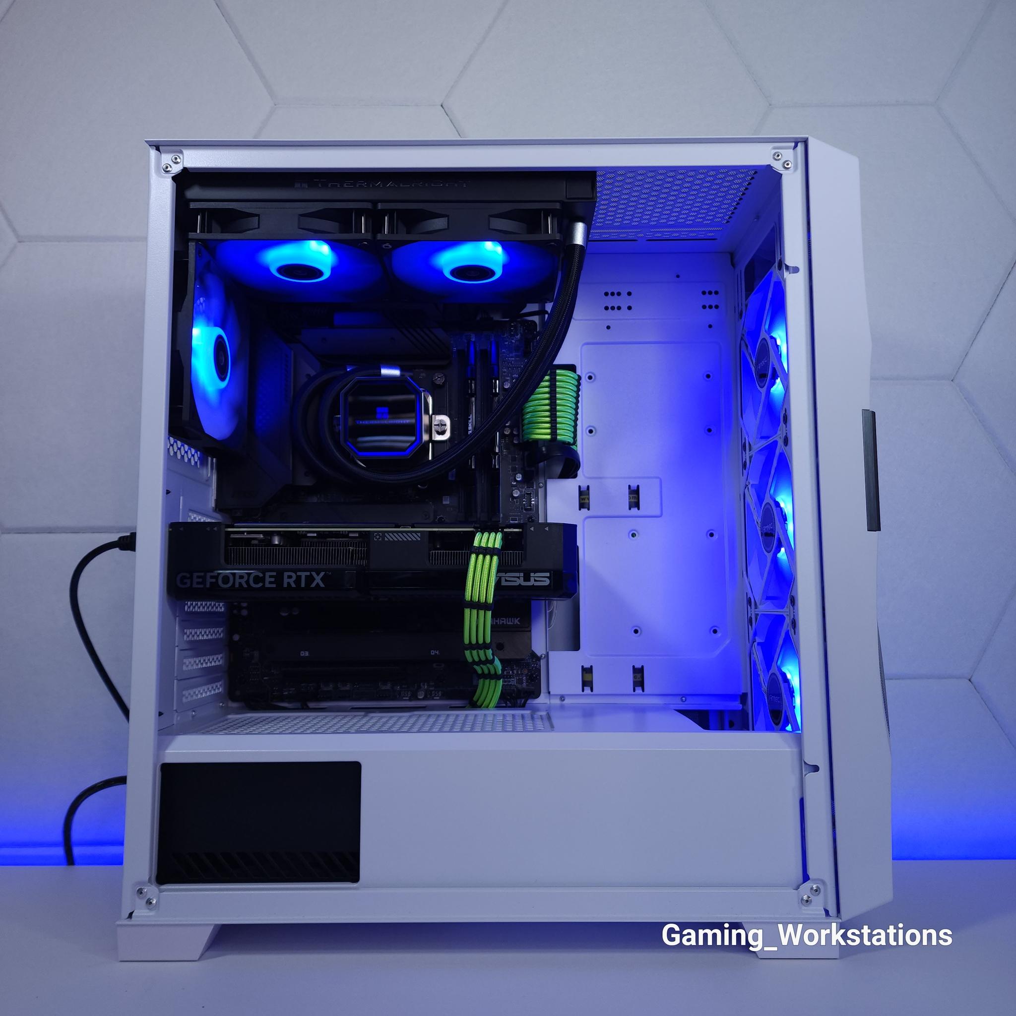 💚🤍RTX 4070 | Core i5 12600K | 32GB 3200MHz | 1TB NVMe SSD