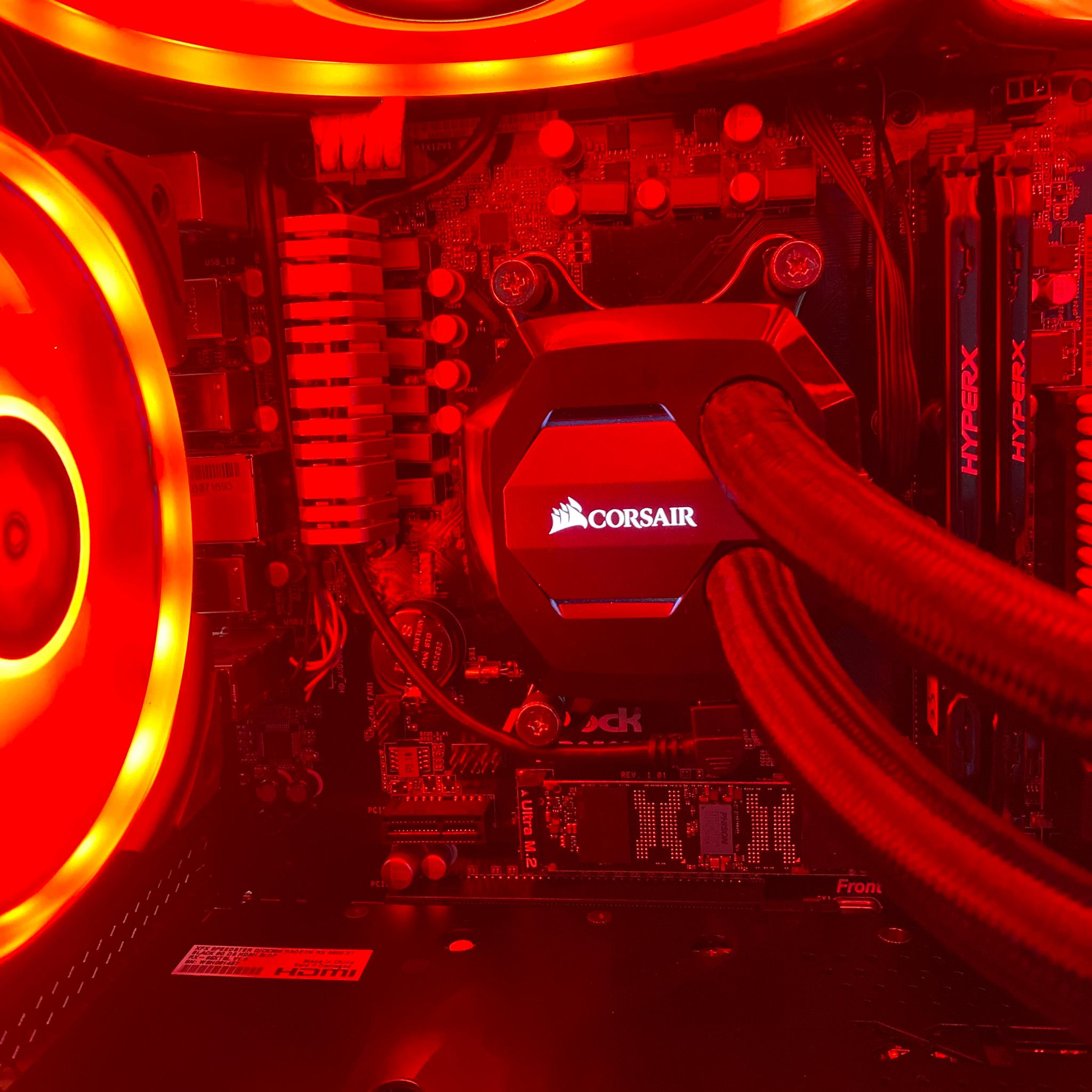 Kuroi ryū|RX6600XT|Ryzen 5 5600|Corsair AIO|32GB RAM HyperX Fury|1TB Crucial P3 Plus NVMe|Windows 11
