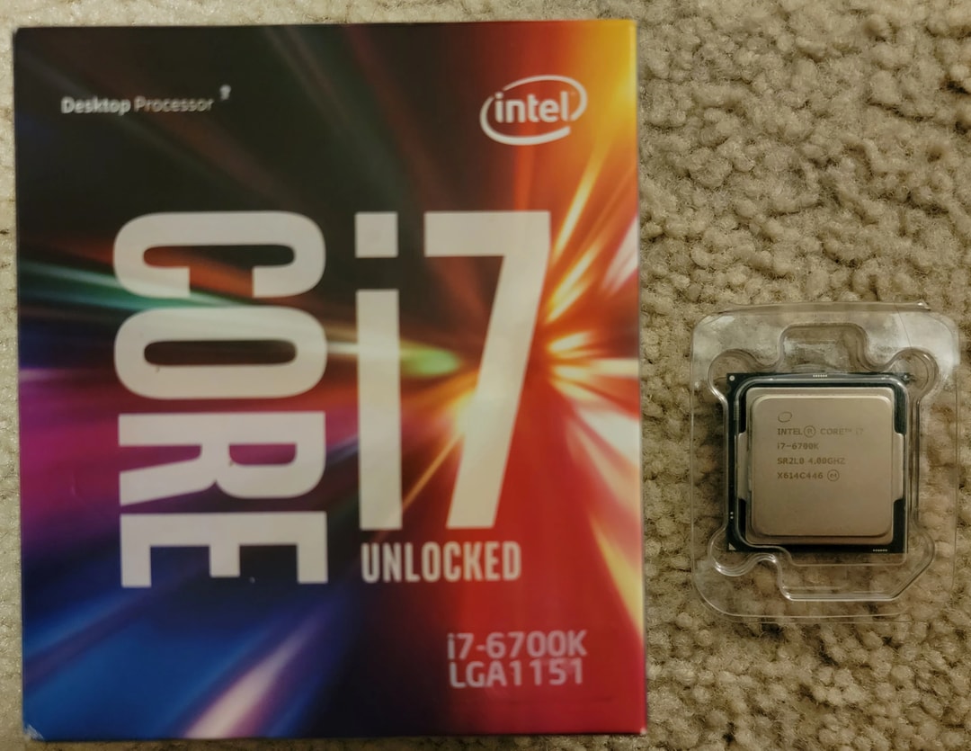 Intel Core i7-6700K LGA 1151 Quad-Core Processor With Original Box