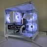 ❄️ Frost Neon Flow – RTX 2060 12GB Gaming PC 🤍