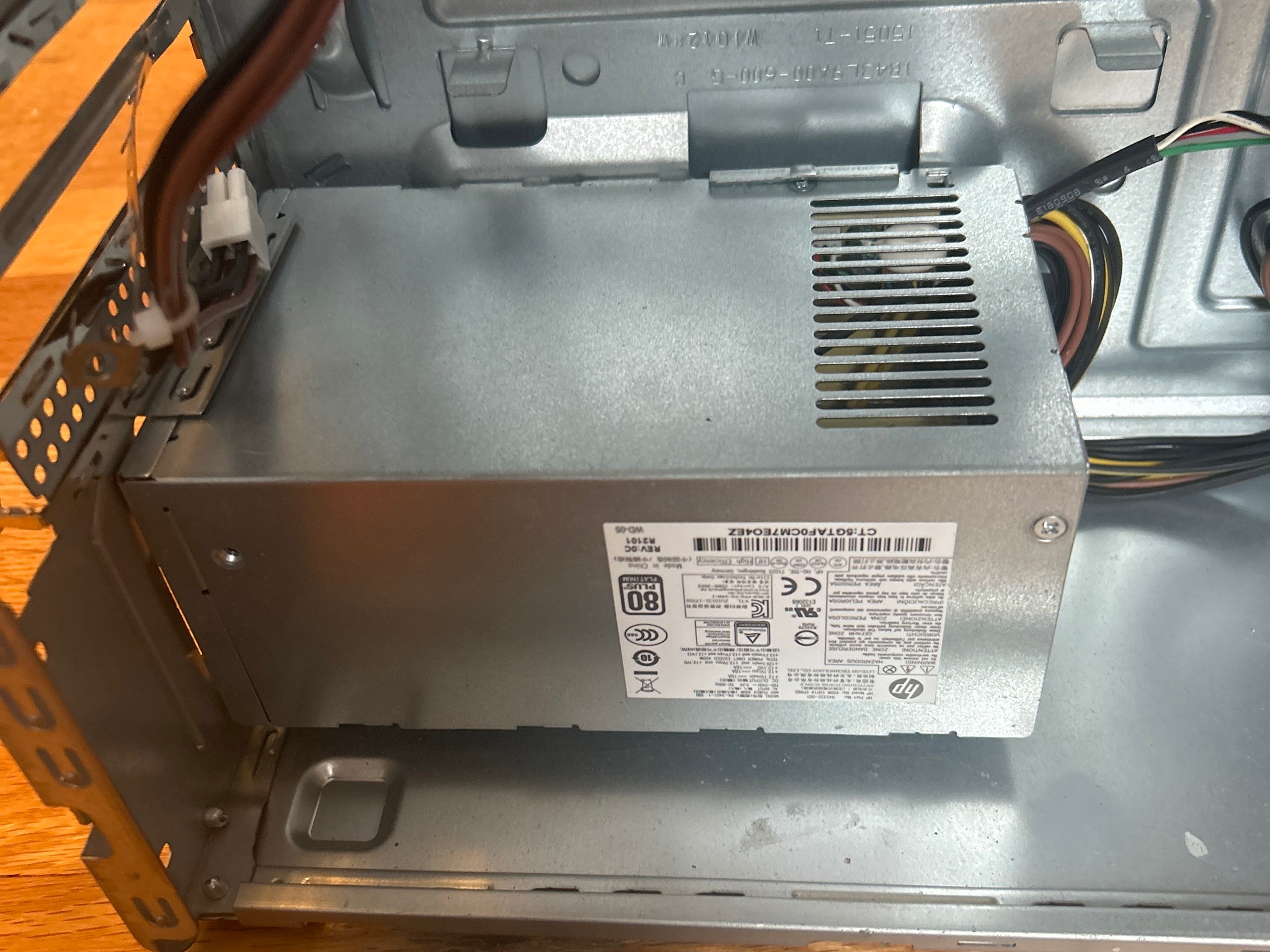 HP propeitary AM4 motherboard + case + PSU