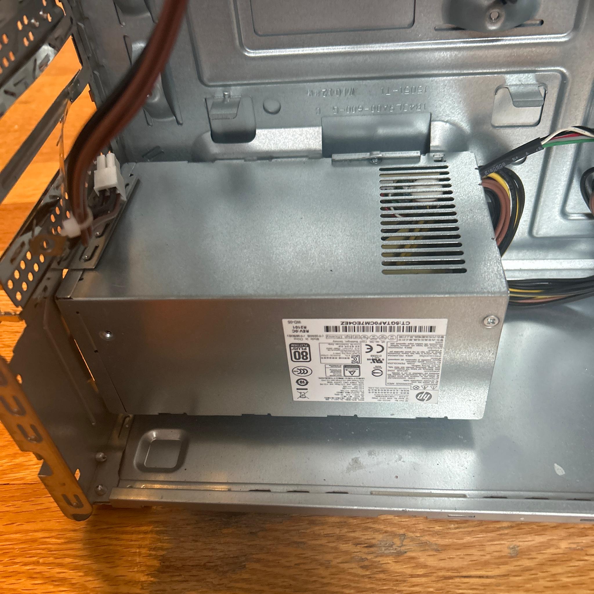HP propeitary AM4 motherboard + case + PSU
