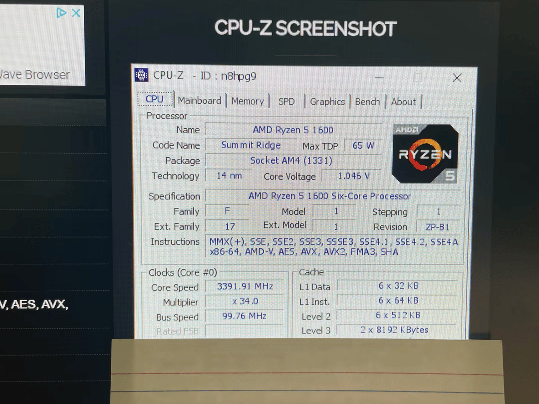 Entry-Level Gaming PC (Ryzen 5 1600 & PowerColor RX570)