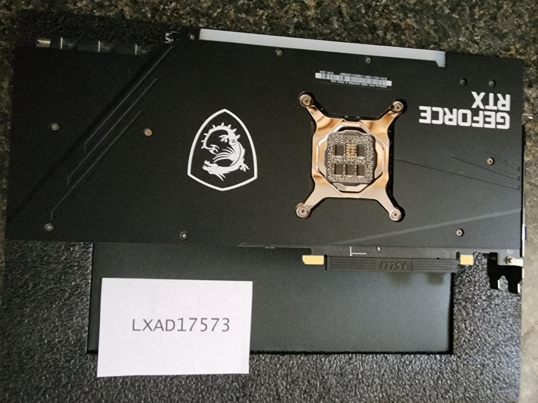 Mint MSI GeForce RTX 3080 10 GB GAMING X TRIO