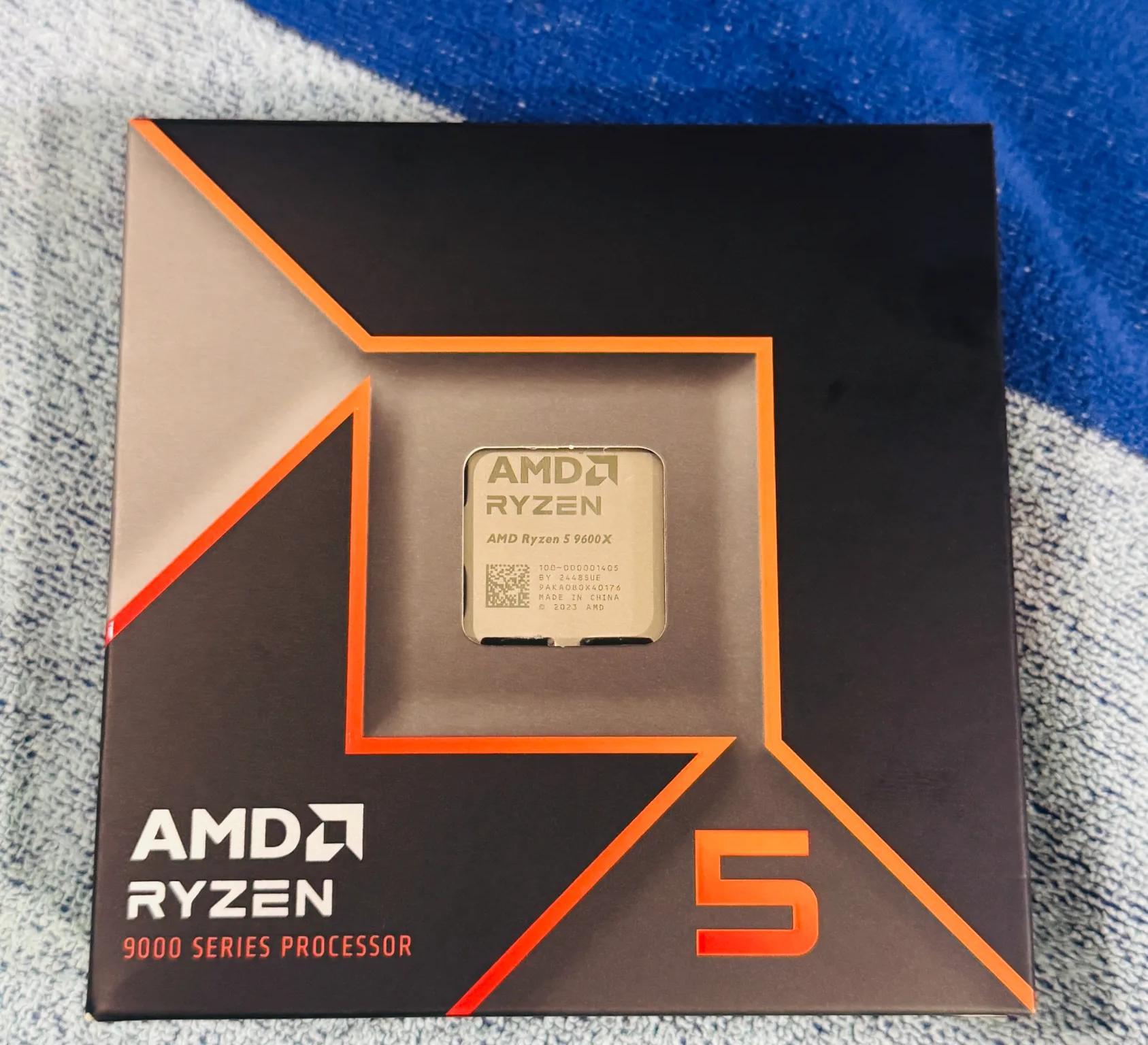 Ryzen 5 9600X AM5 CPU-Like New/Used only for 6 weeks - Includes Box/Orig. Packaging - Ships Fast