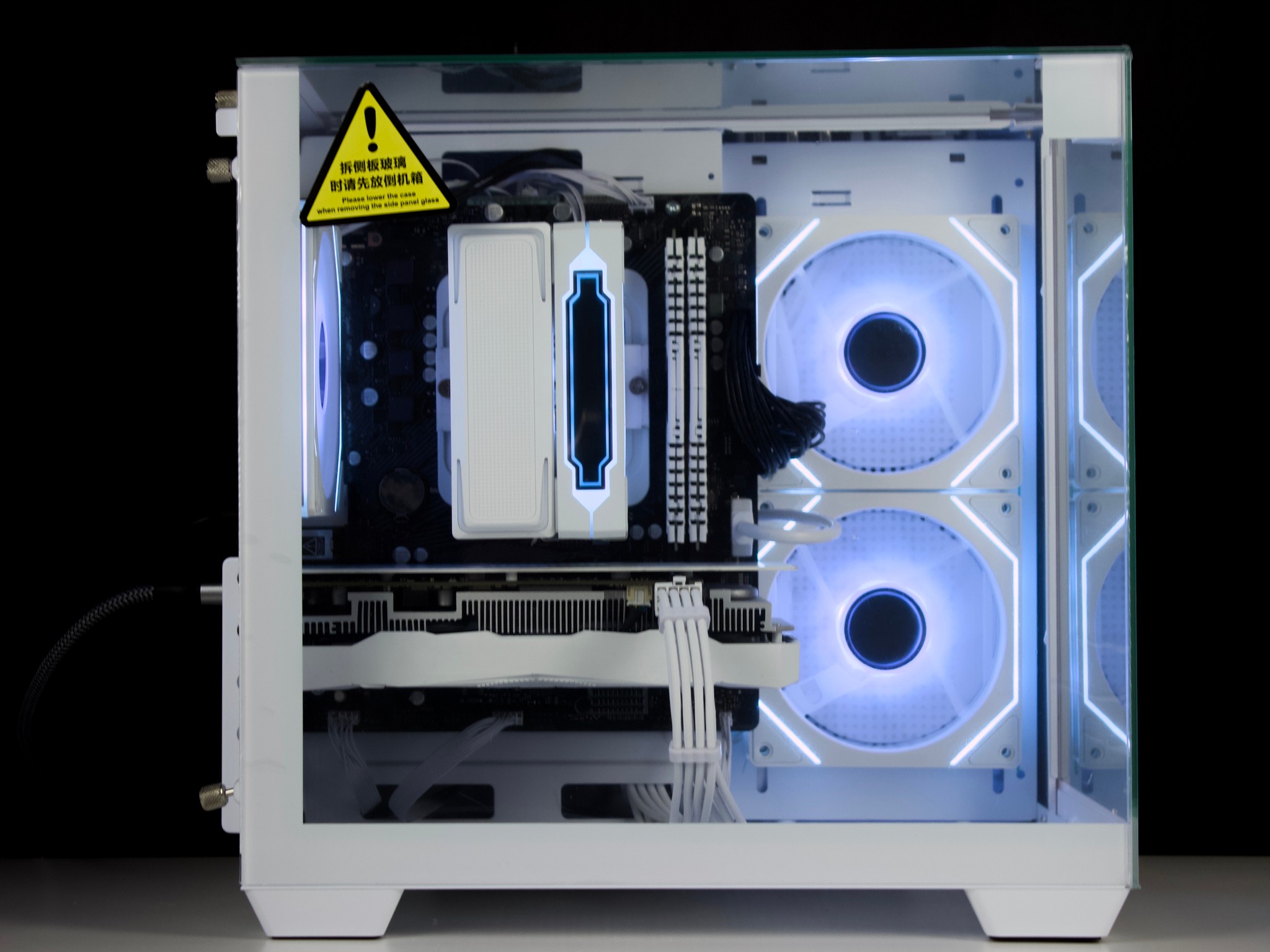 ❄️💎- Budget Whiteout PC | RTX 2060 Super, Ryzen 5 5500, 16GB White RAM, 1TB NVMe SSD ❄️💎