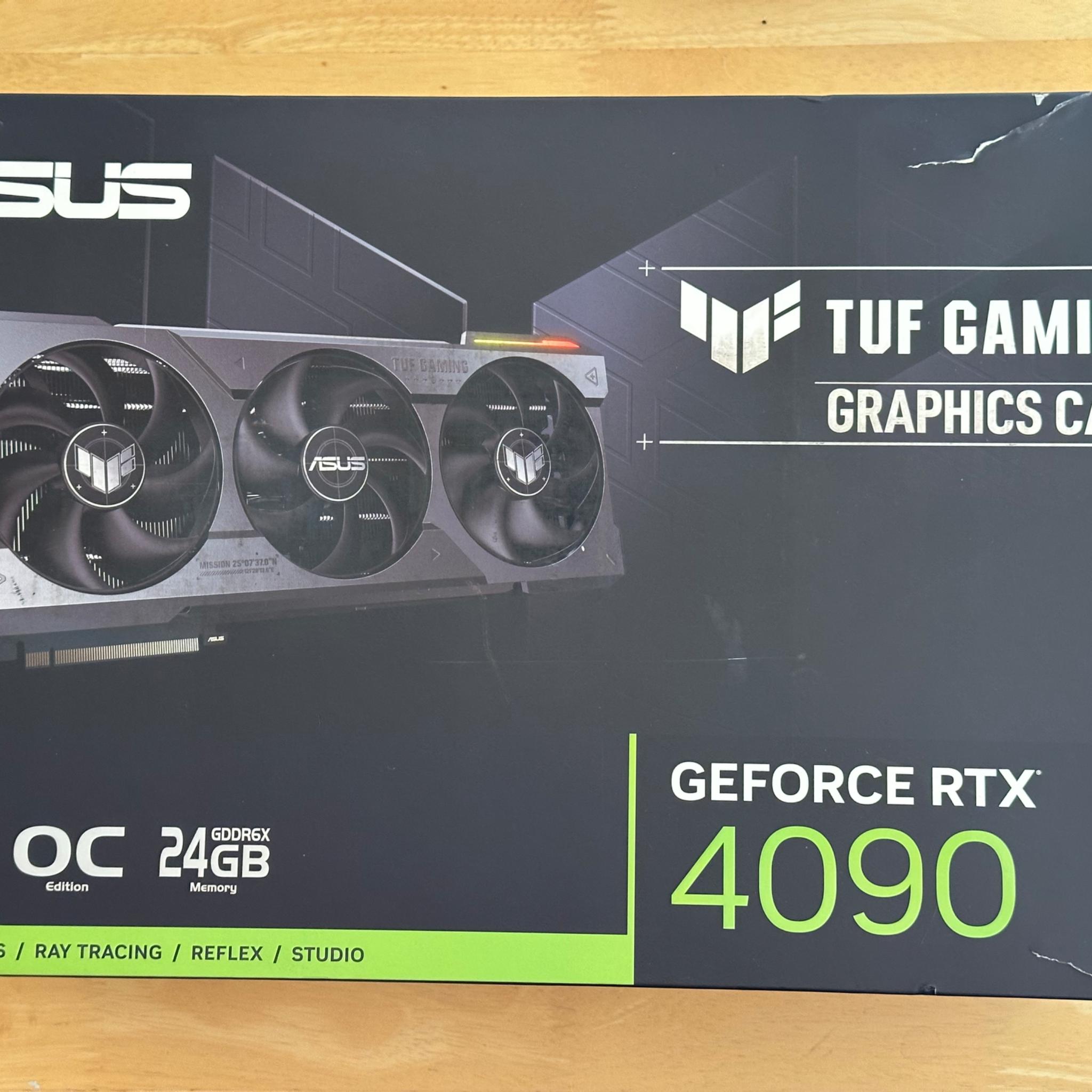 Asus RTX 4090 Tuf OC 24 GB