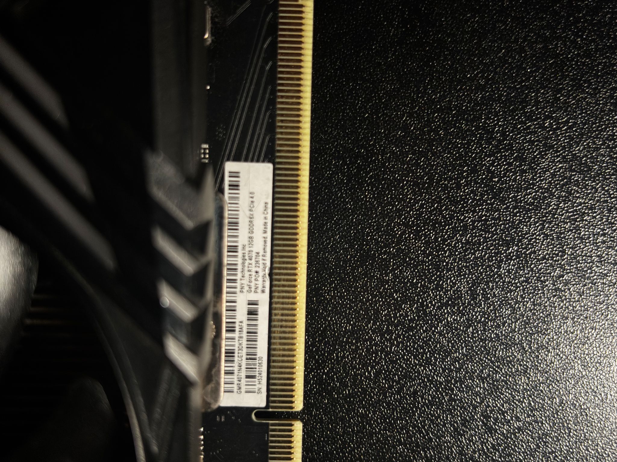 PNY XLR8 RTX 4070 12GB (Read Description)