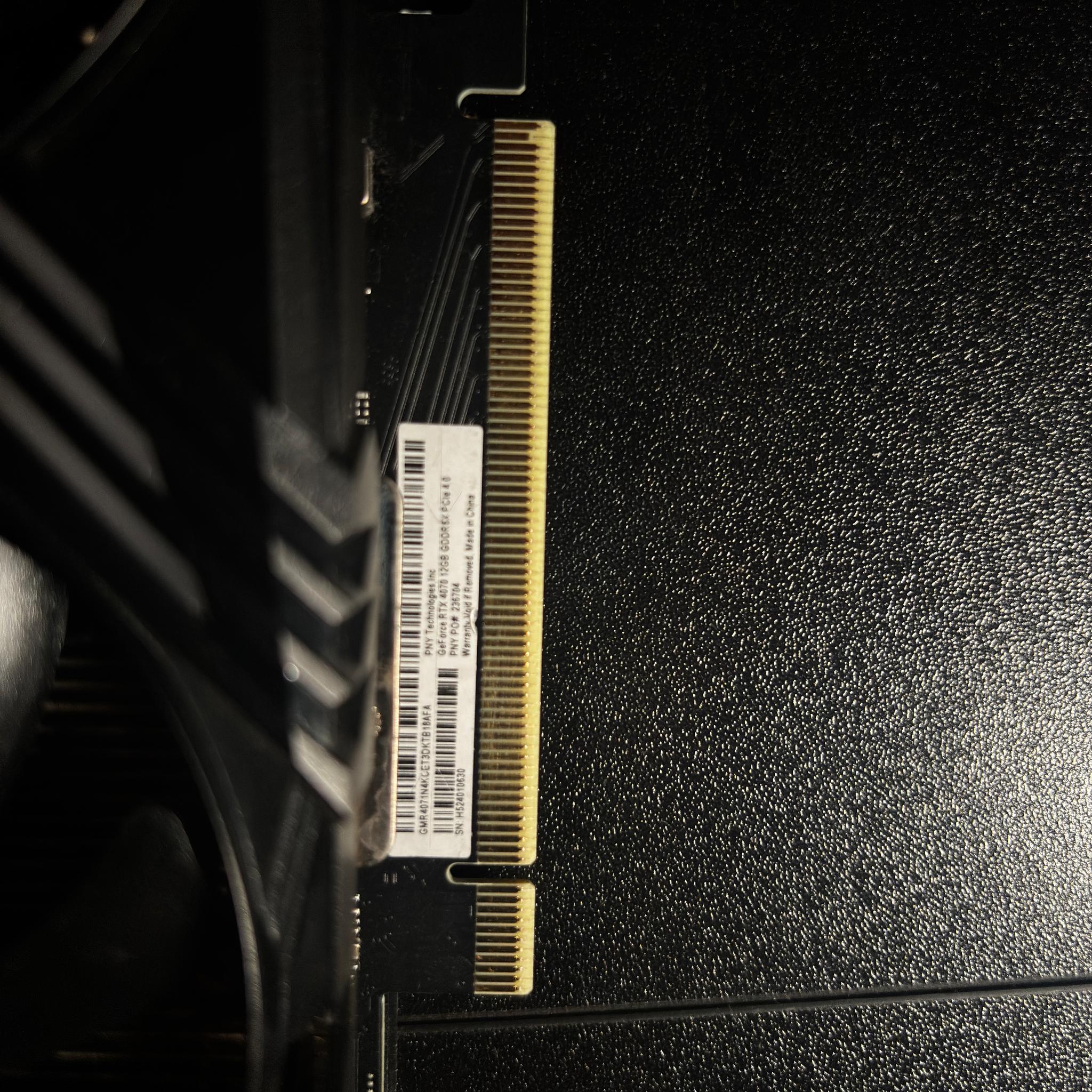 PNY XLR8 RTX 4070 12GB (Read Description)