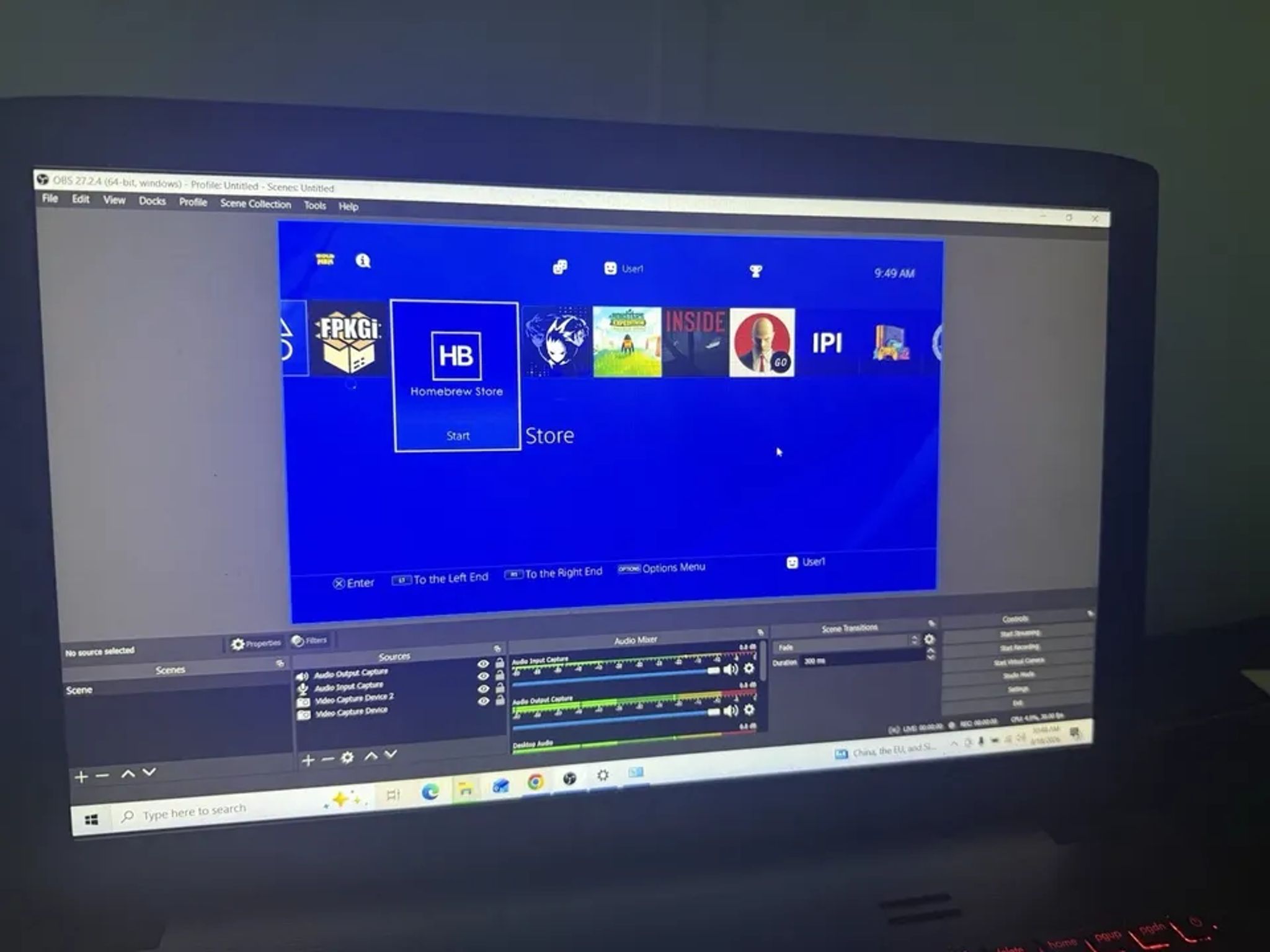 Ps4 Playstation 4 With Controller