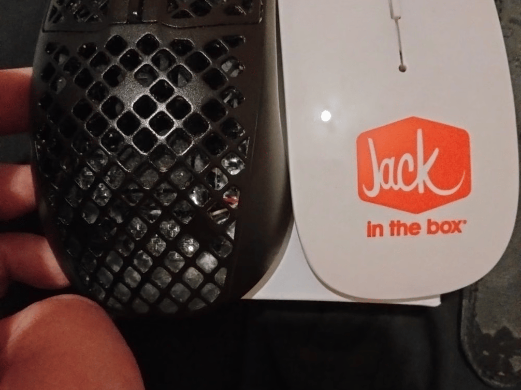 BNOB Jack in the Box promotional wireless mouse