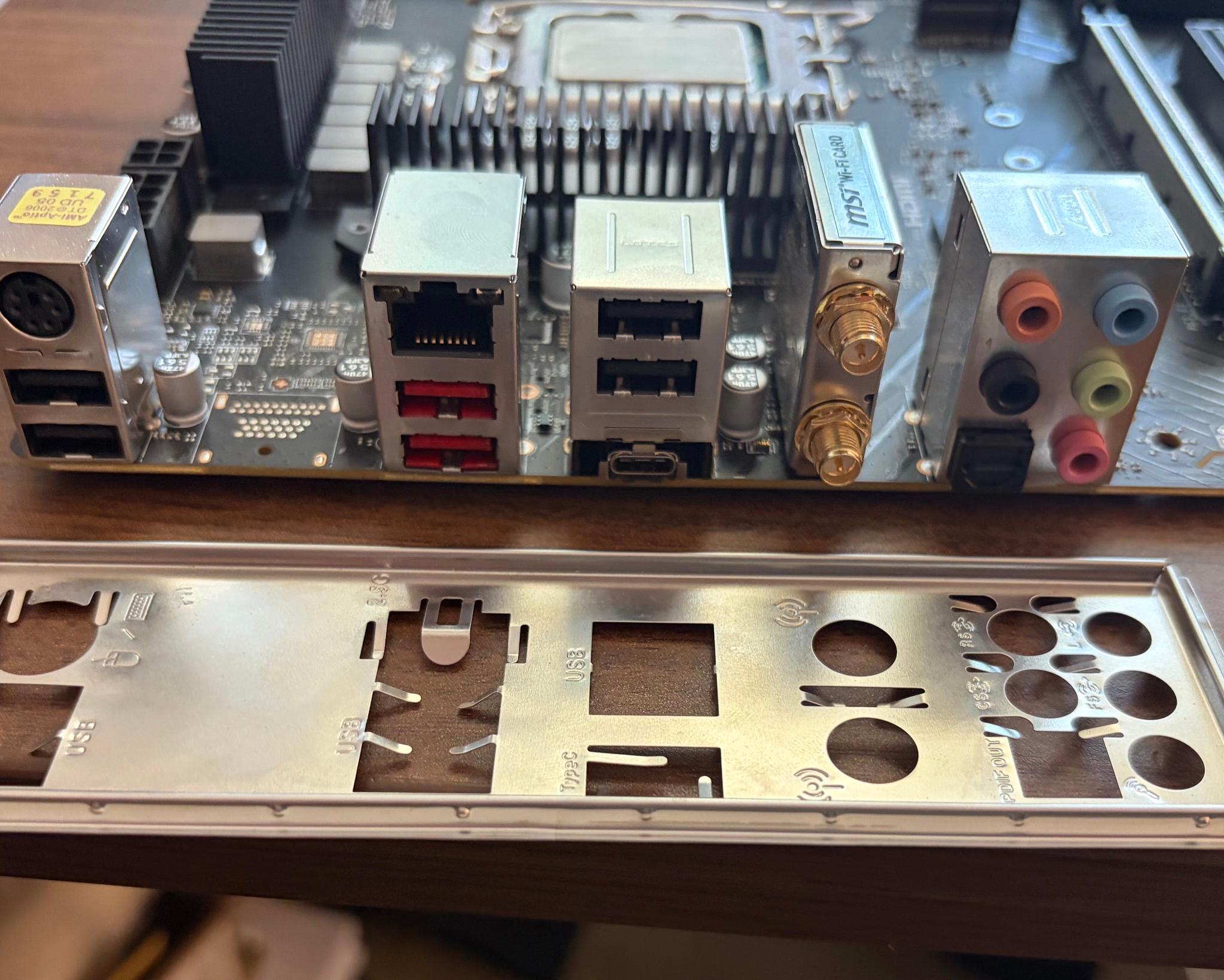 Intel Core i5 14400f + MSI B760 ATX Motherboard