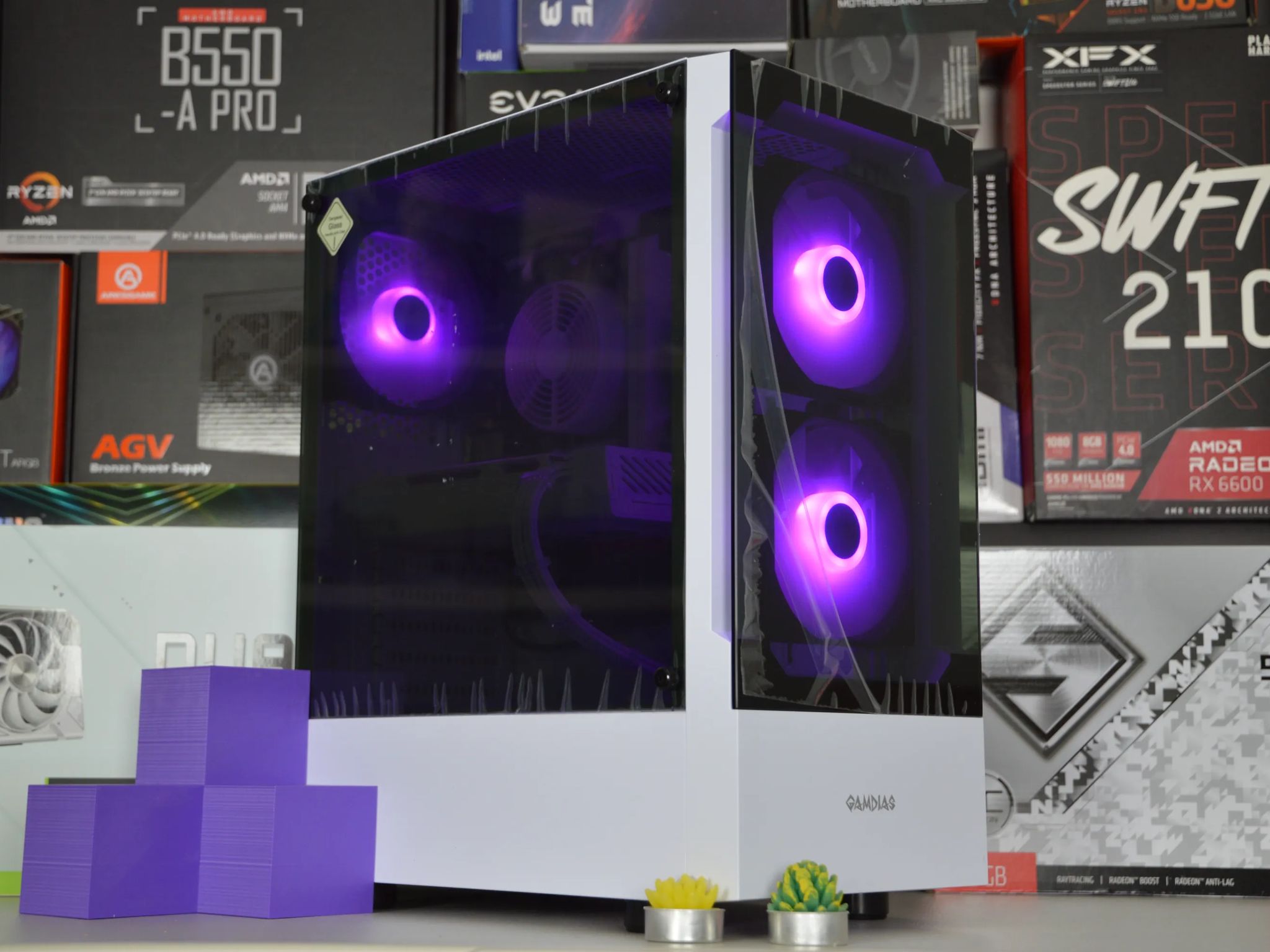 🟣⚪| RX 580 8GB | INTEL i5 8400 | 16GB DDR4 RAM | 512GB NVME SSD | Royal Snow 2.0 |