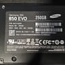 Samsung 850 EVO 250GB SATAIII 2.5"x7mm SSD