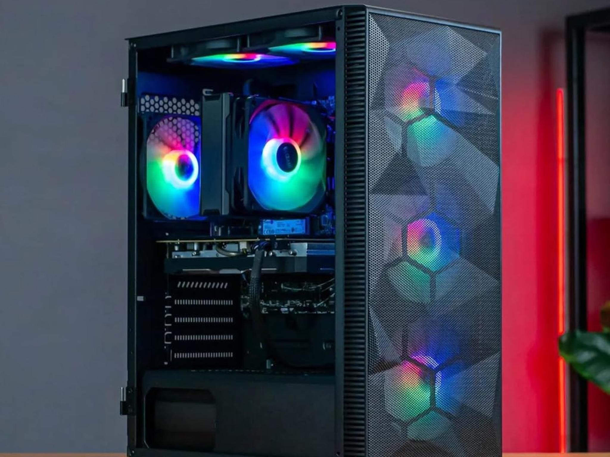 CLEARANCE SALE! SKYTECH NEBULA Gaming PC | RX 9060 8GB| 32GB RGB RAM | 1TB SSD | 8400F | Win 11 HOME