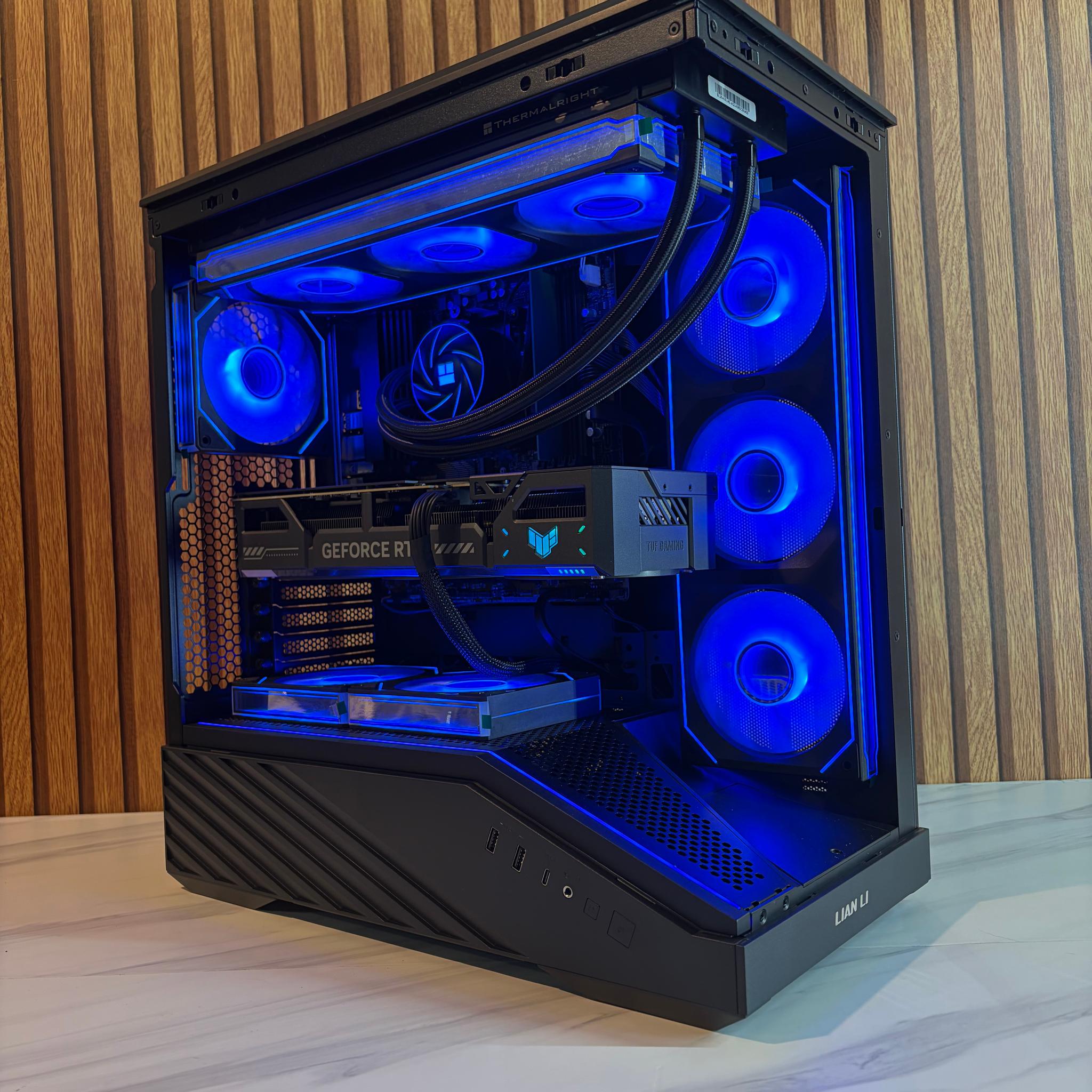 RTX 5070 |  RYZEN 7 7800X3D | 16GB DDR5 | 750w PSU | 1TB NVME | 360MM AIO