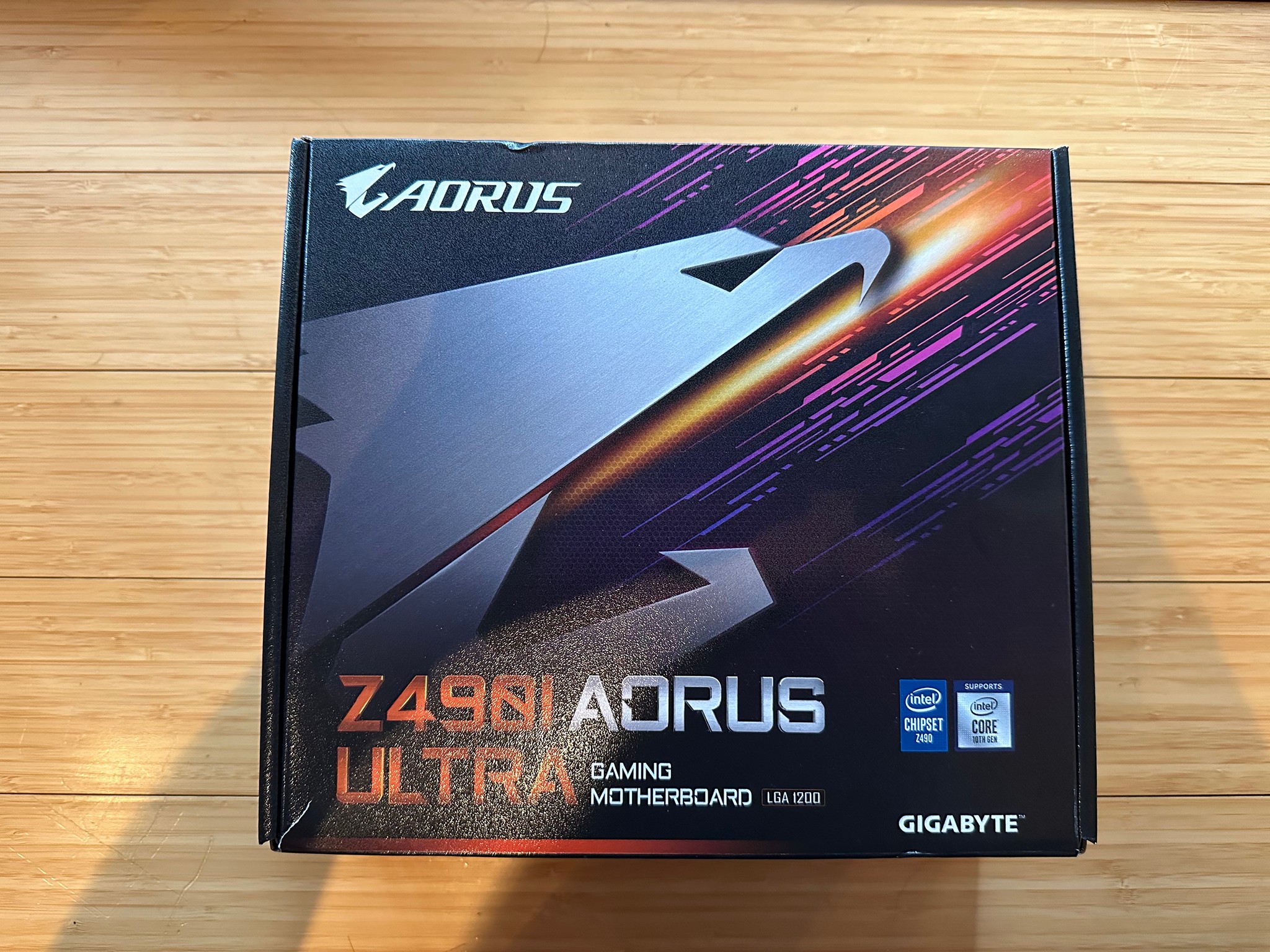 Gigabyte Z490I AORUS ULTRA Mini ITX LGA1200 Motherboard (Lightly Used, In Box)