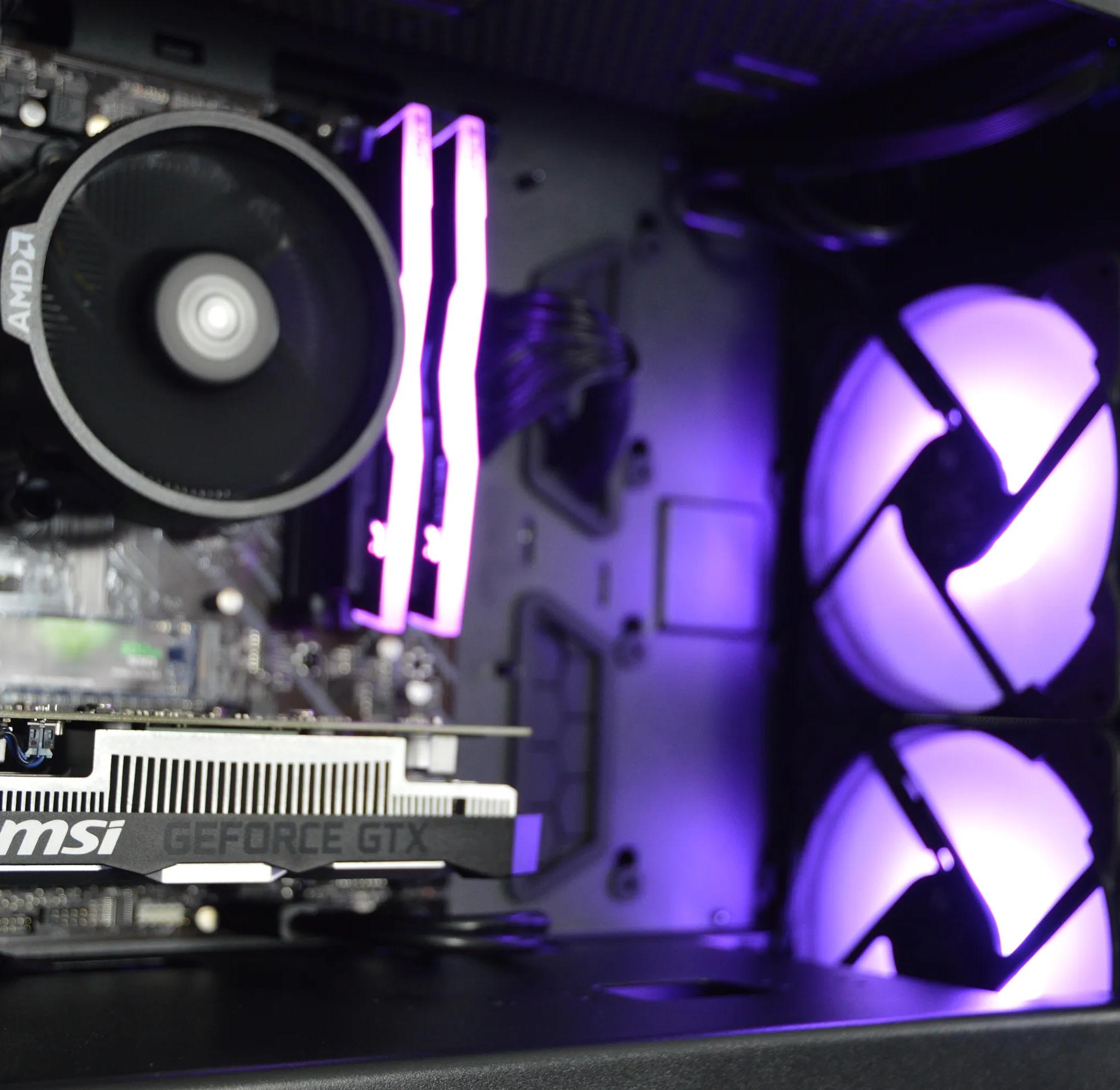 ⚫️🟣| GTX 1650 4GB | RYZEN 5 3600 | 16GB DDR4 RAM | 512GB NVME SSD | Royal Night |