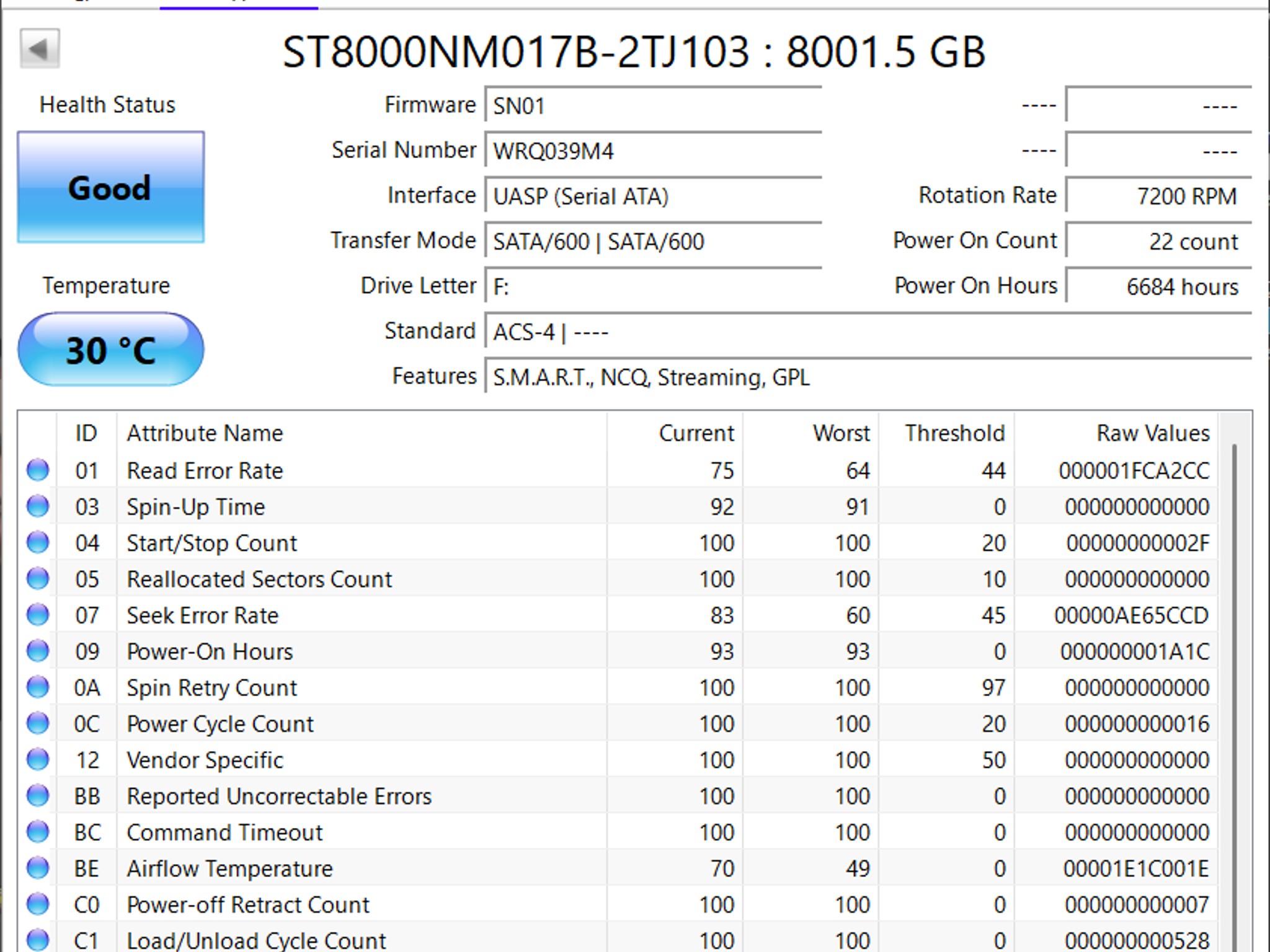8TB Hard Drive - Seagate EXOS Enterprise 7200RPM