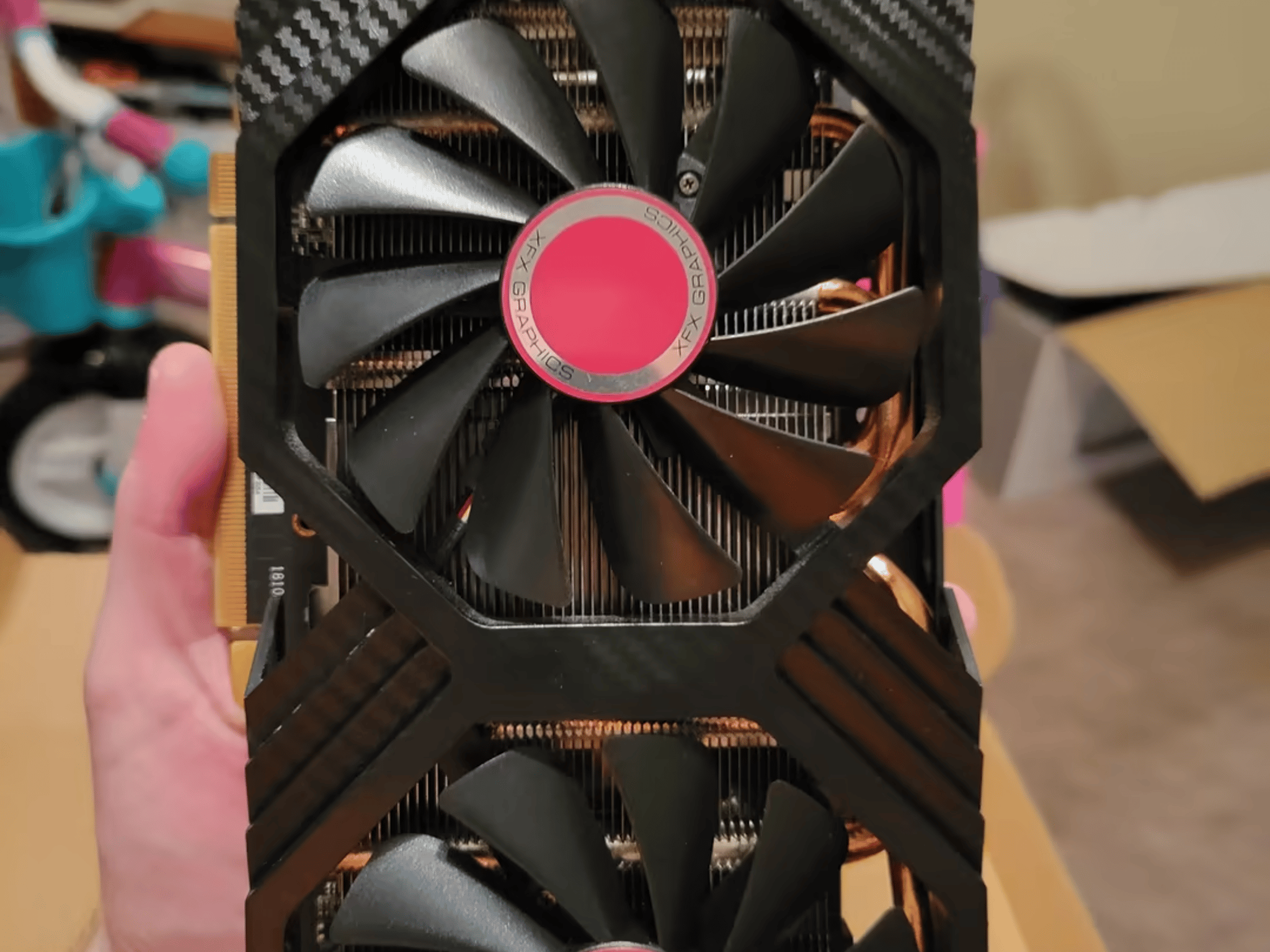 XFX RX 580 8GB OC+ Edition, Black, Nearly New