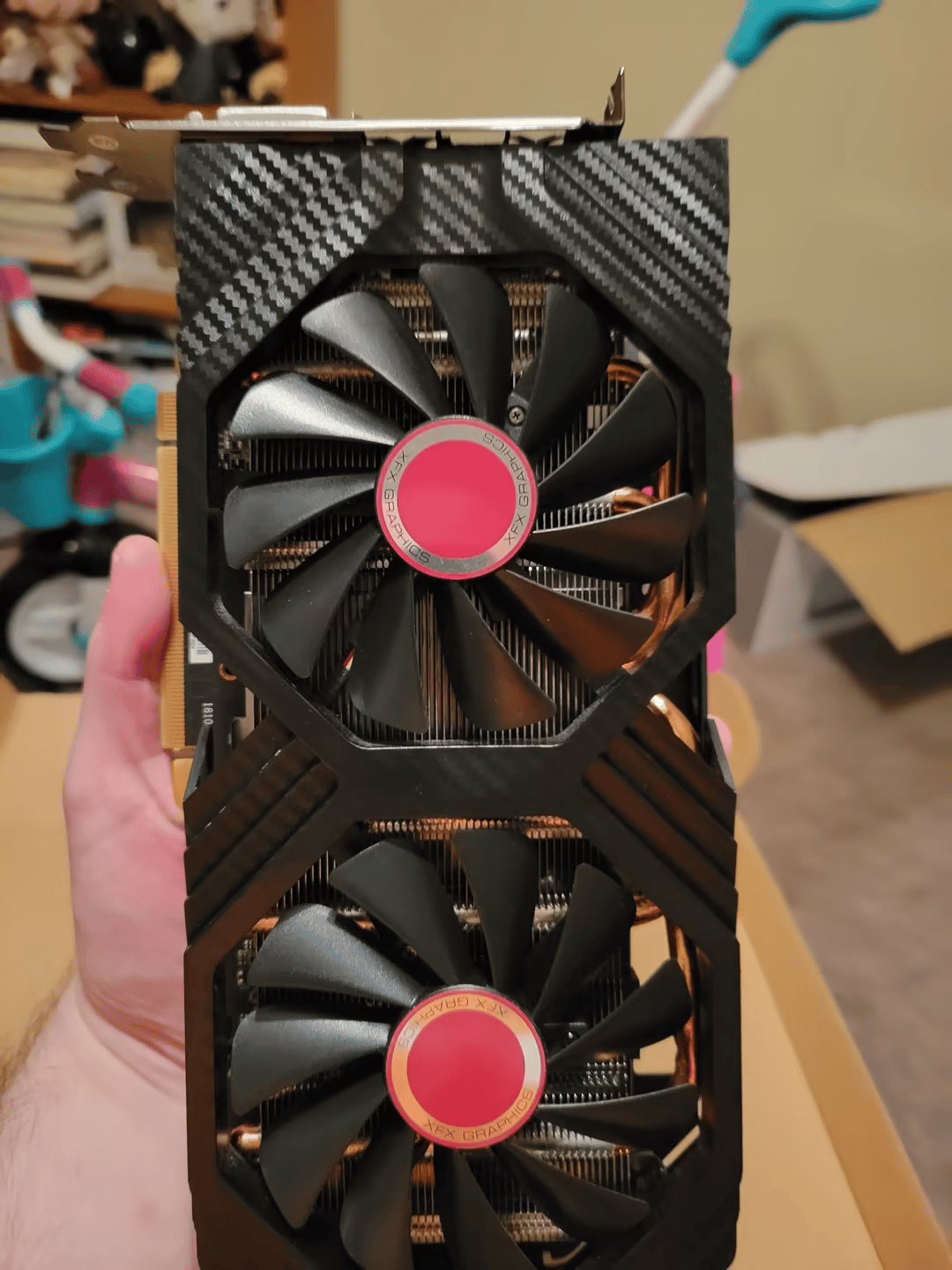 XFX RX 580 8GB OC+ Edition, Black, Nearly New