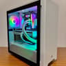 Whiteout Gaming PC ❄️ | i7-9700K + RTX 3060Ti | Fast, Stylish, Battle-Ready