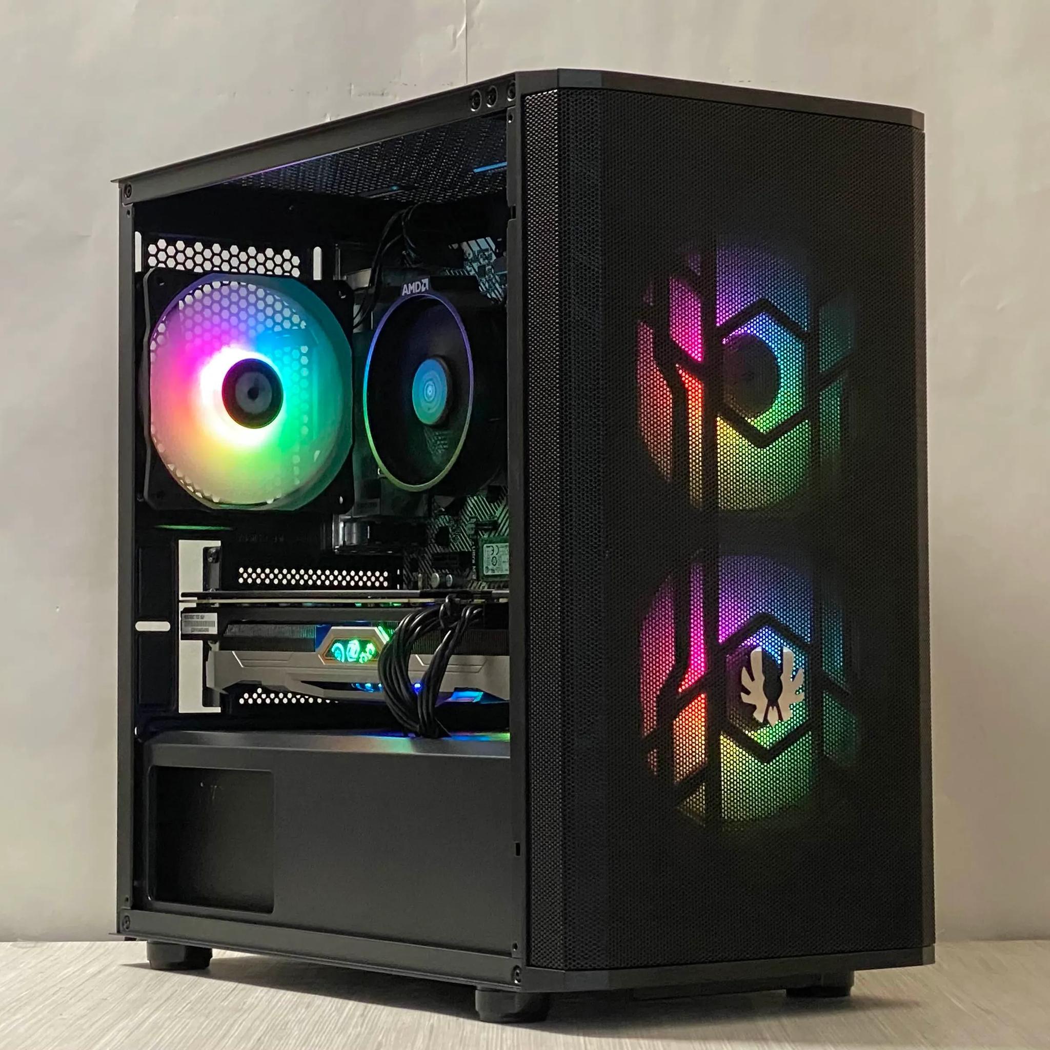 RX 5700 XT, Ryzen 5 3600, 16GB DDR4, 512GB NVMe SSD, WiFi - Gaming PC