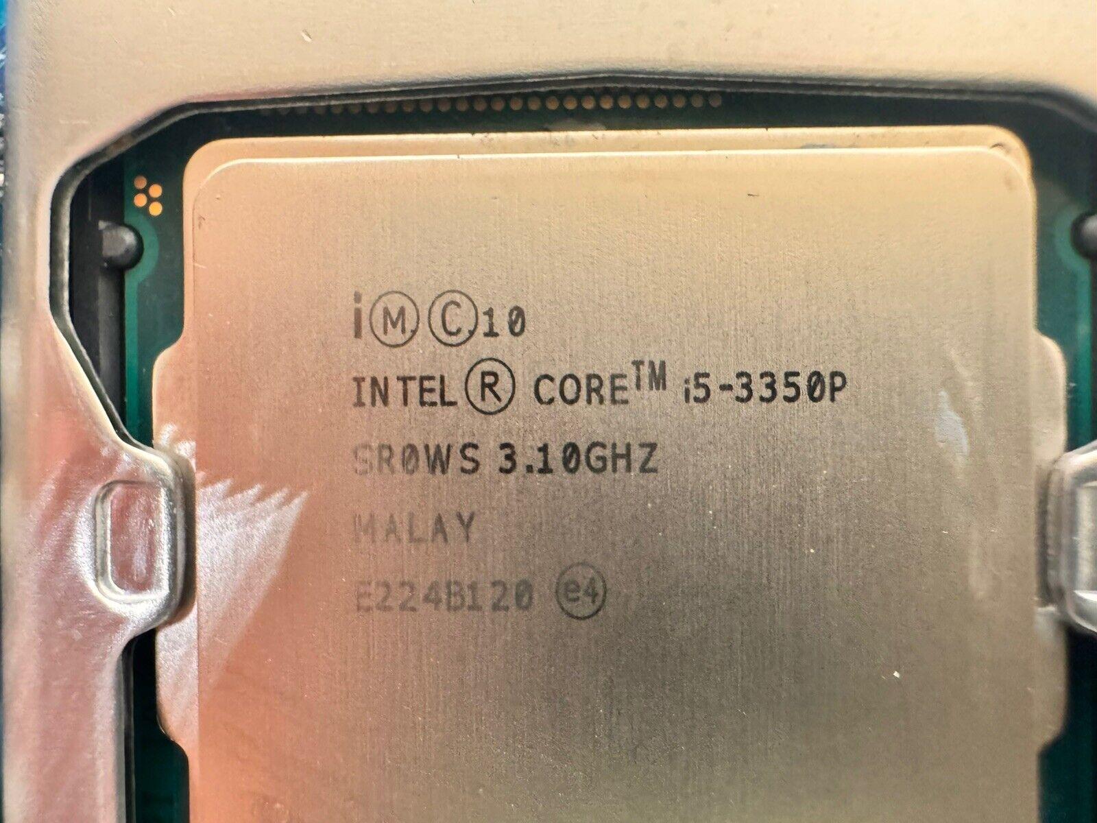 Gigabyte GA-H61M-USB3H Motherboard w/i5-3350P CPU