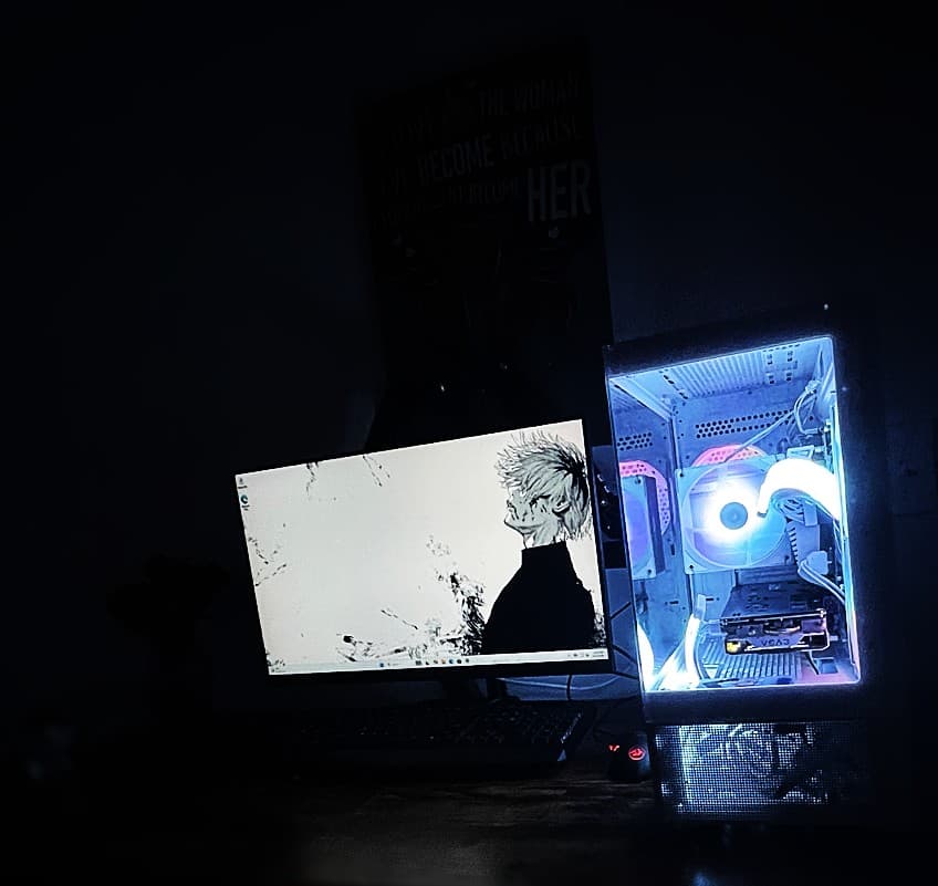 🔥 White RGB Gaming PC | Ryzen 5 5500 | GTX 1070 FTW 8GB | 16GB RAM | Dual SSD
