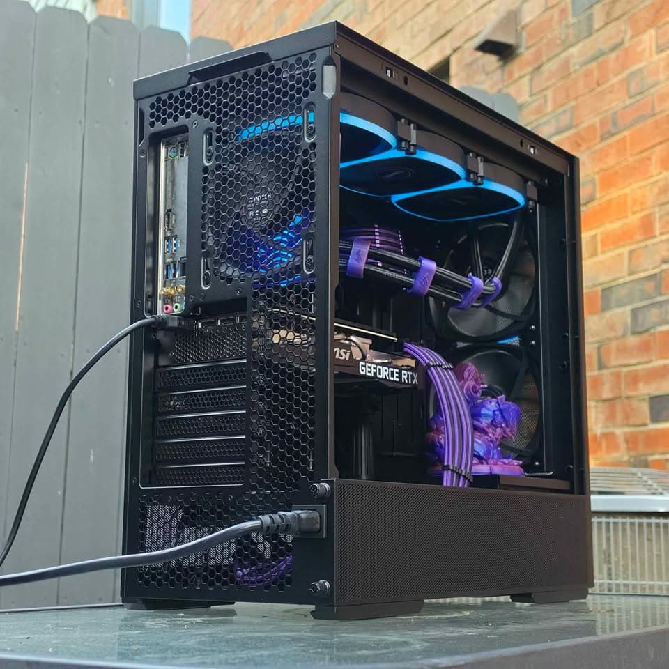 🌌Ultraviolet Gaming PC • Nvidia 3070, Intel i7, 32GB DDR4, SSD, WiFi • Plug n' Play Ready