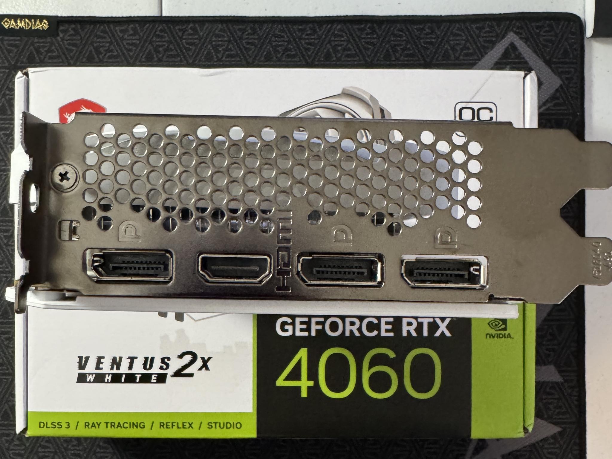 MSI Ventus 2x RTX 4060 - White
