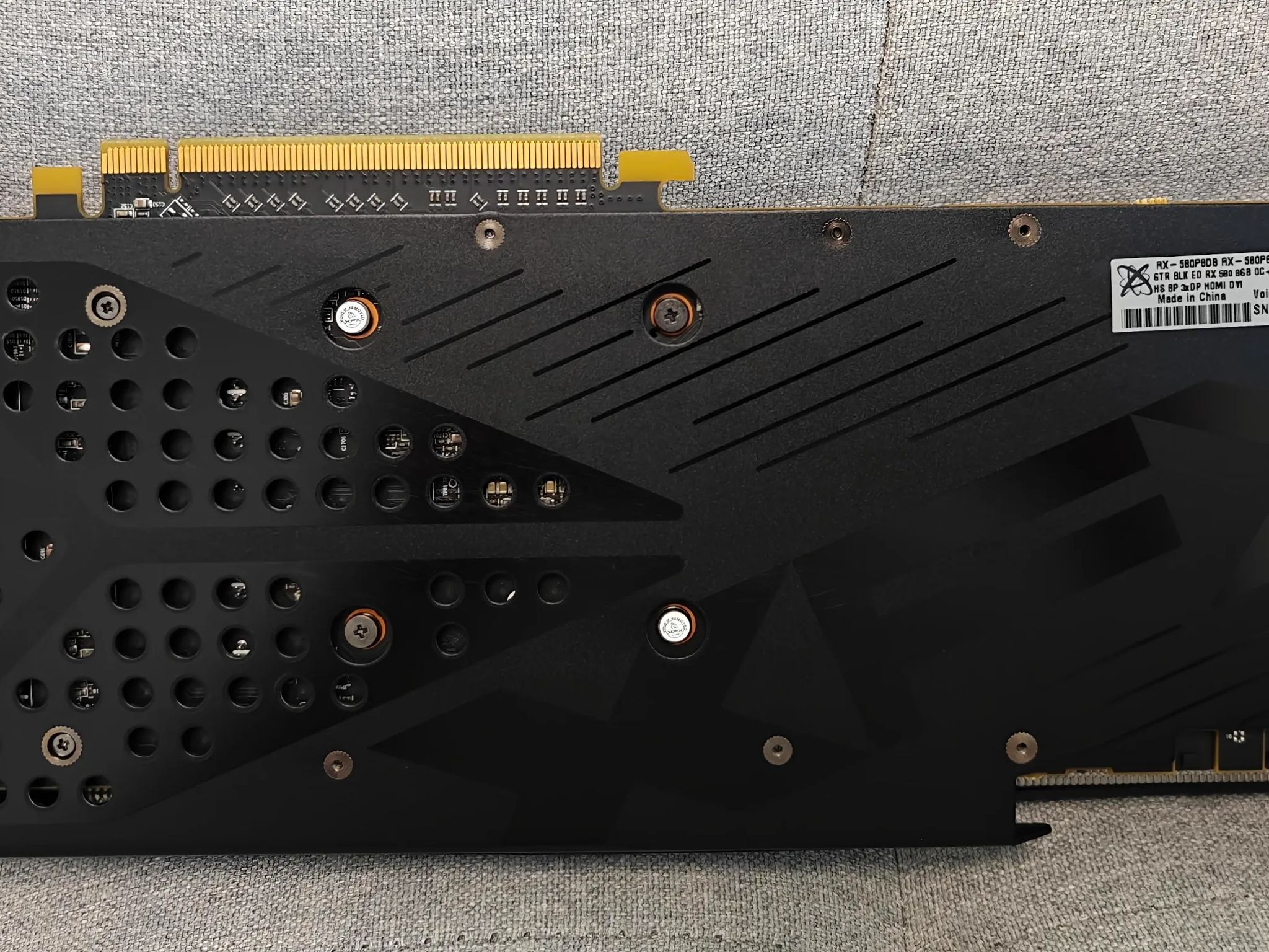XFX AMD Radeon RX 580 GTR Black Edition 8GB GDDR5 PCI Express 3.0 Graphics Card